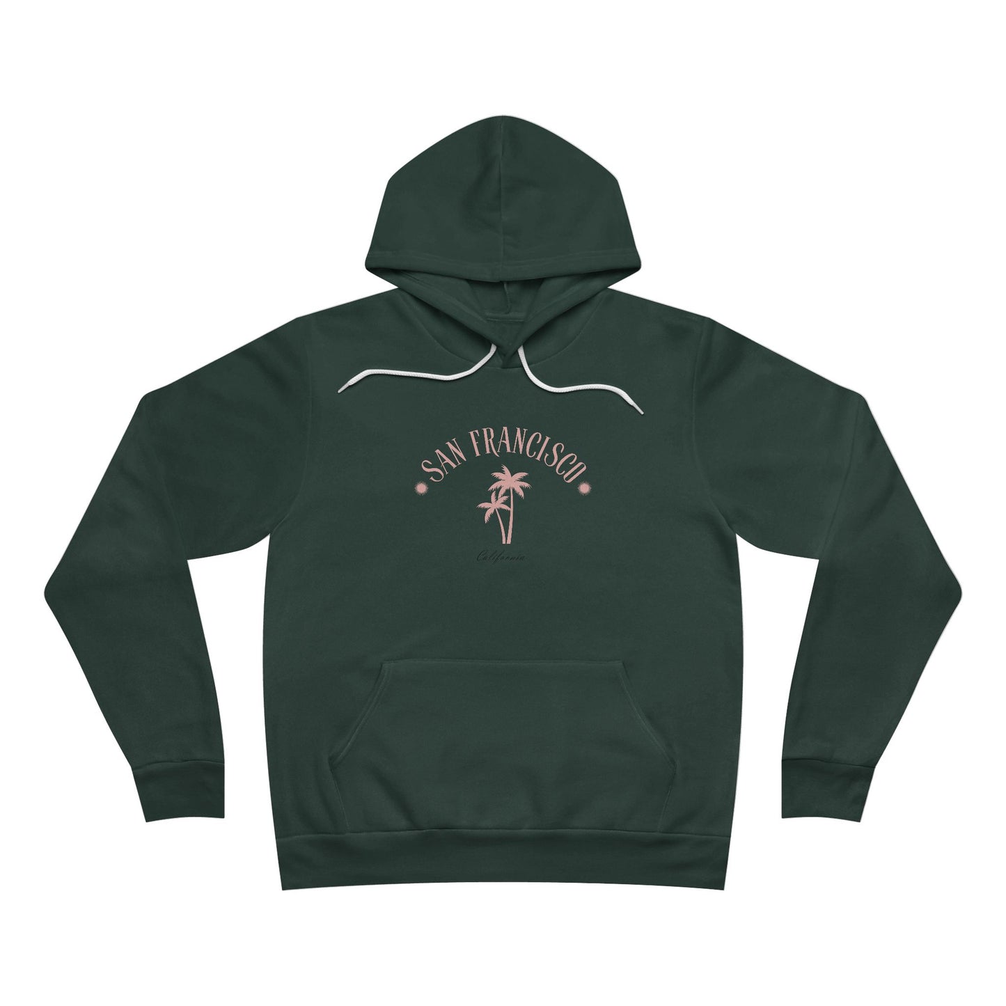 San Francisco Palm Tree Unisex Hoodie - Cozy Casual Wear - DiRoMi