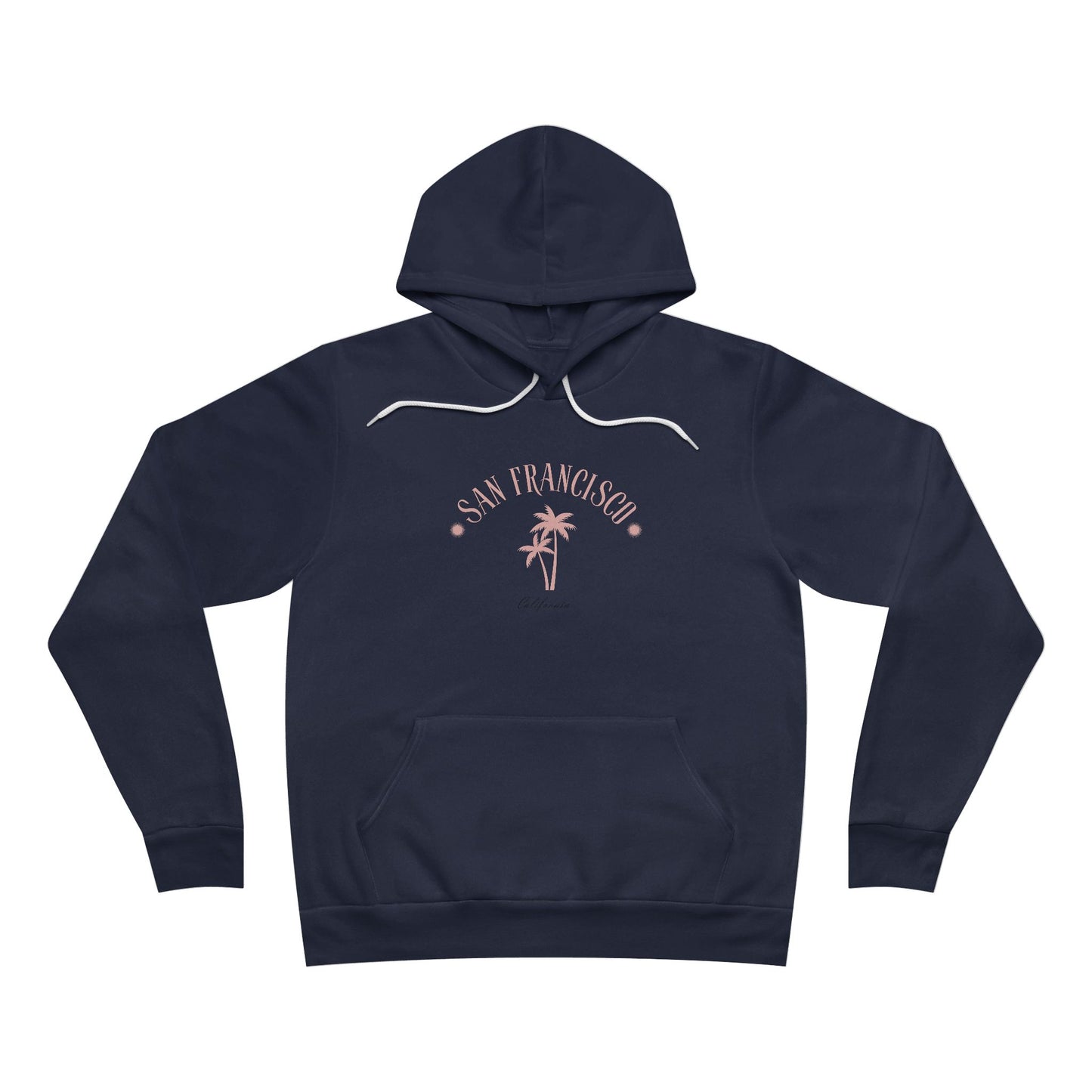 San Francisco Palm Tree Unisex Hoodie - Cozy Casual Wear - DiRoMi