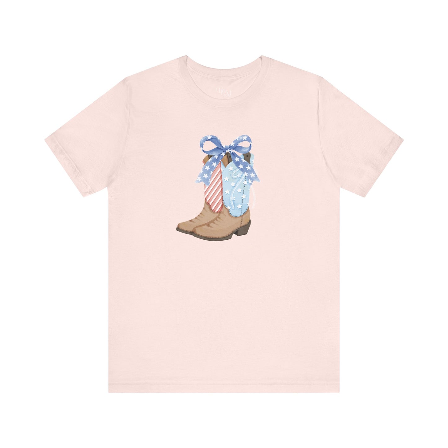 Patriotic Cowboy Boot Tee