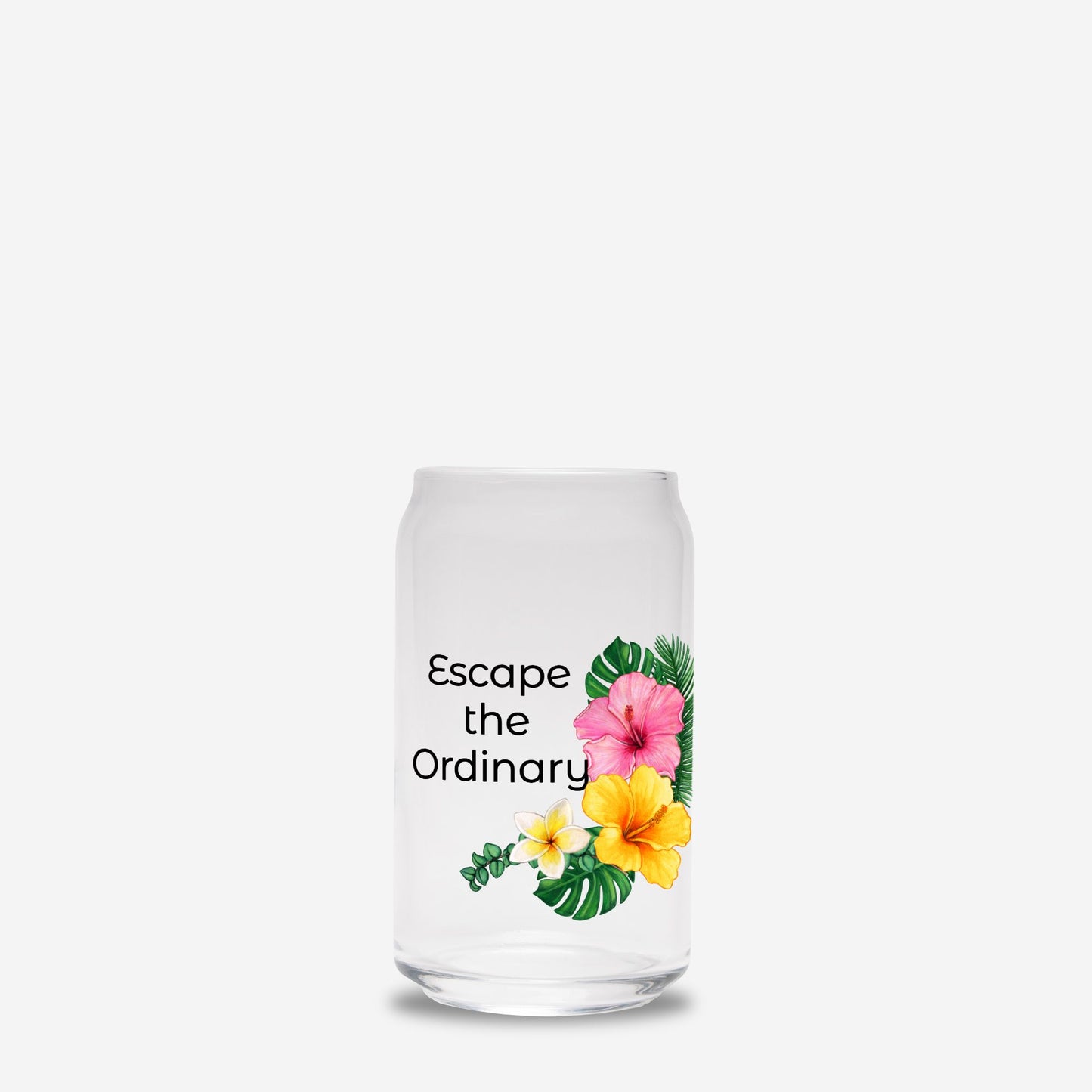 Summer Glass Tumbler 16oz