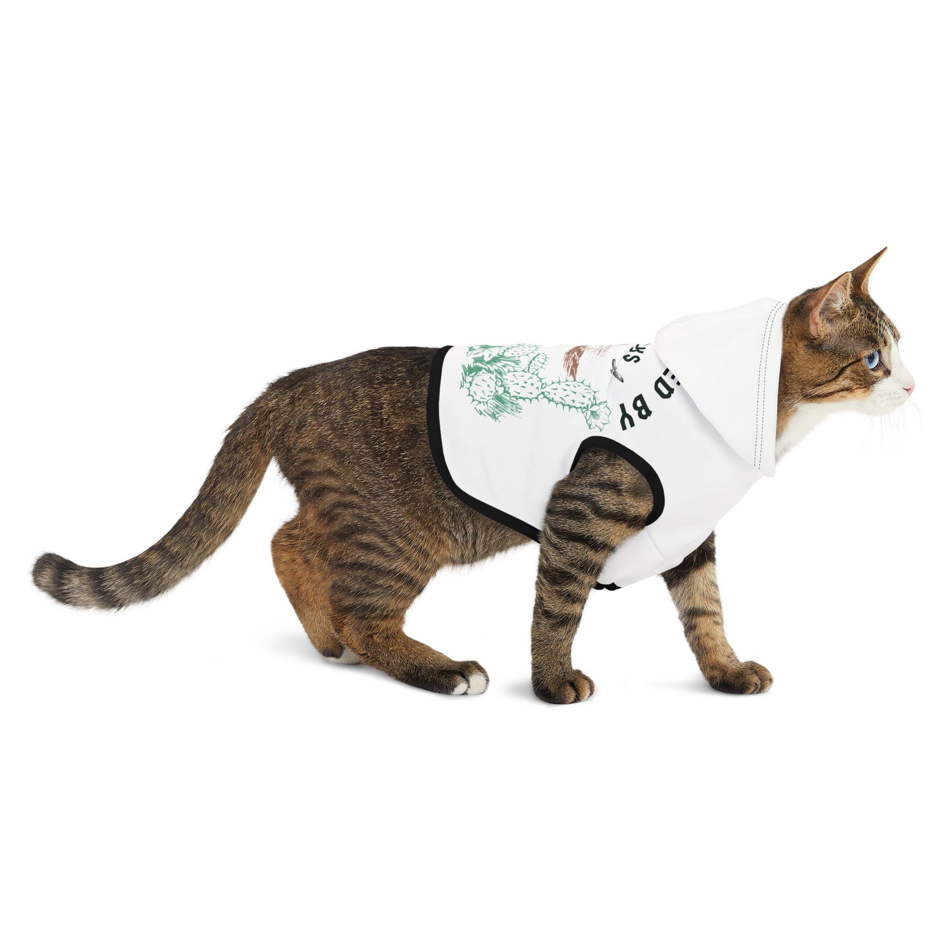Cute 'Surrounded by Pricks' Pet Hoodie for Fashionable Pets - DiRoMi