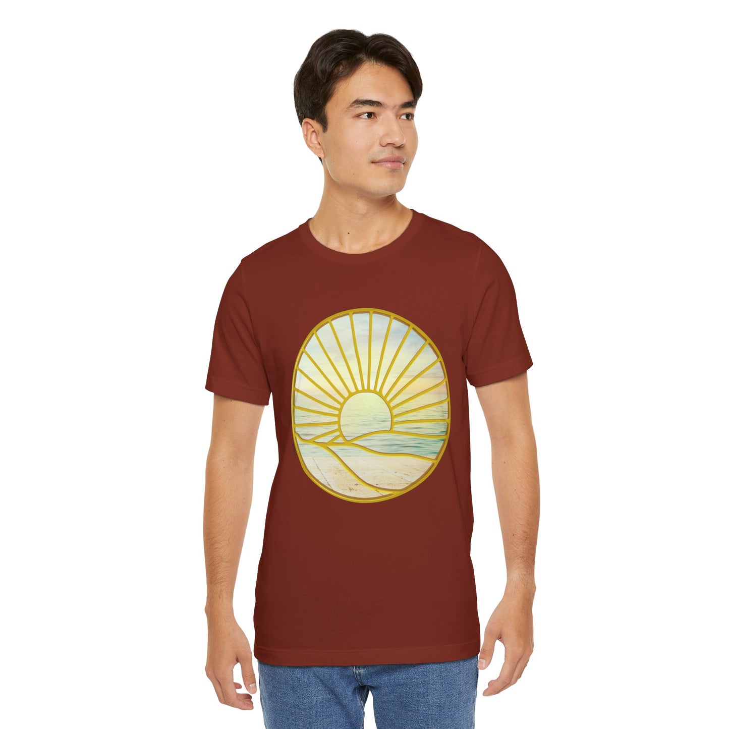 Sunrise Unisex Tee - Perfect for Days of Relaxation : Spring & Summer - DiRoMi