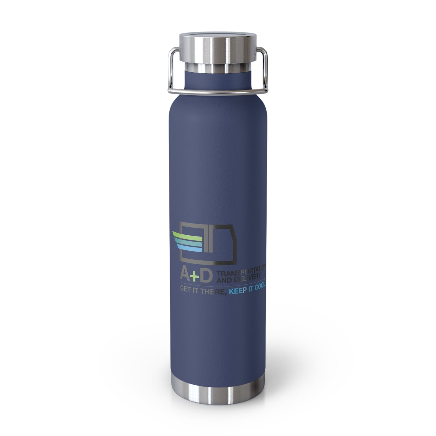 Stylish Vacuum Insulated Bottle, 22oz