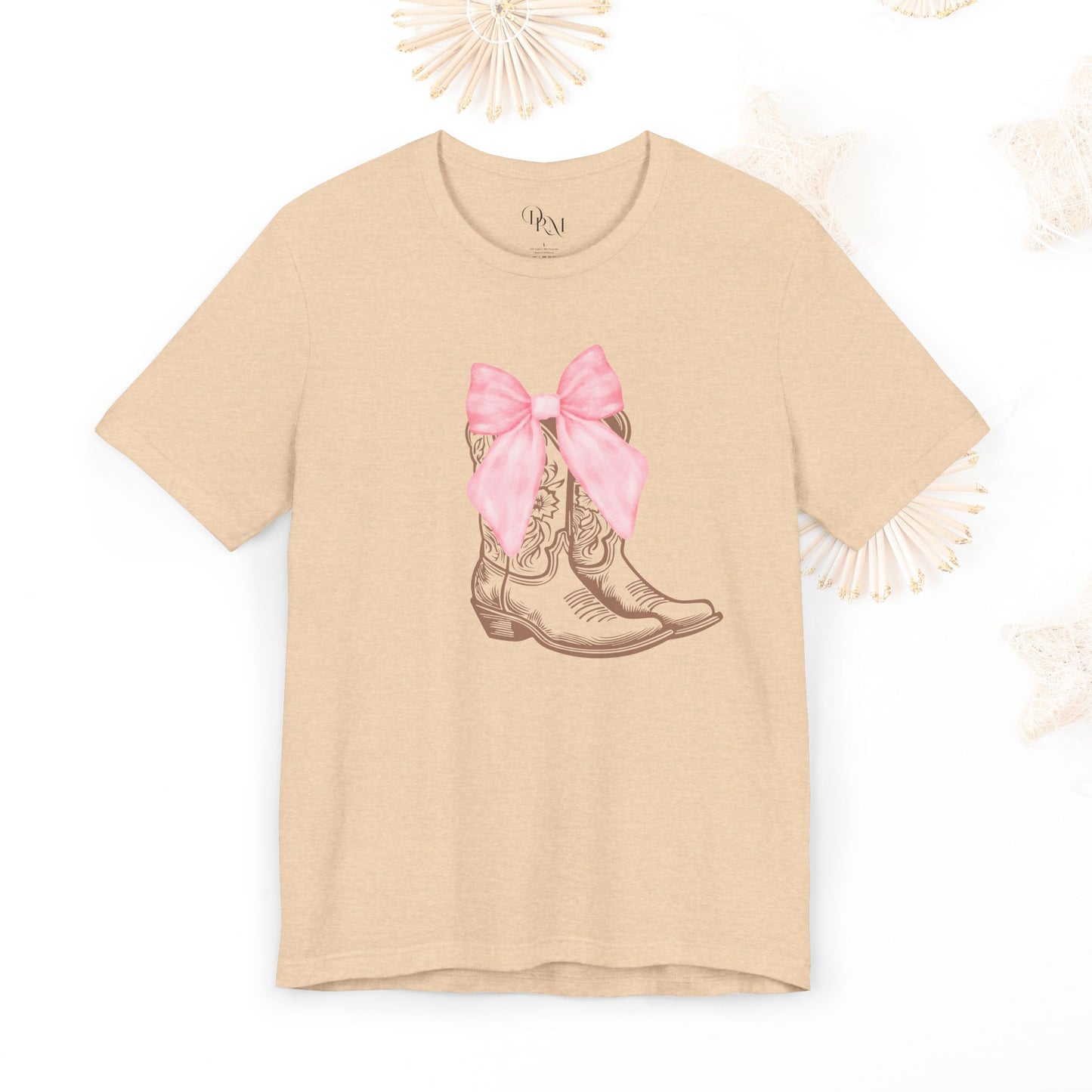 Cowgirl Boots Tee with Bow