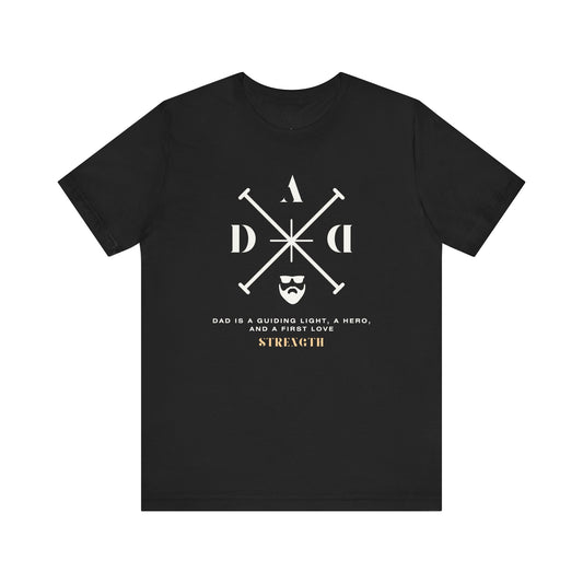 Hero Dad Unisex Tee, Gift for Dad, Father's Day Celebration, Casual Wear, Meaningful Dad Shirt