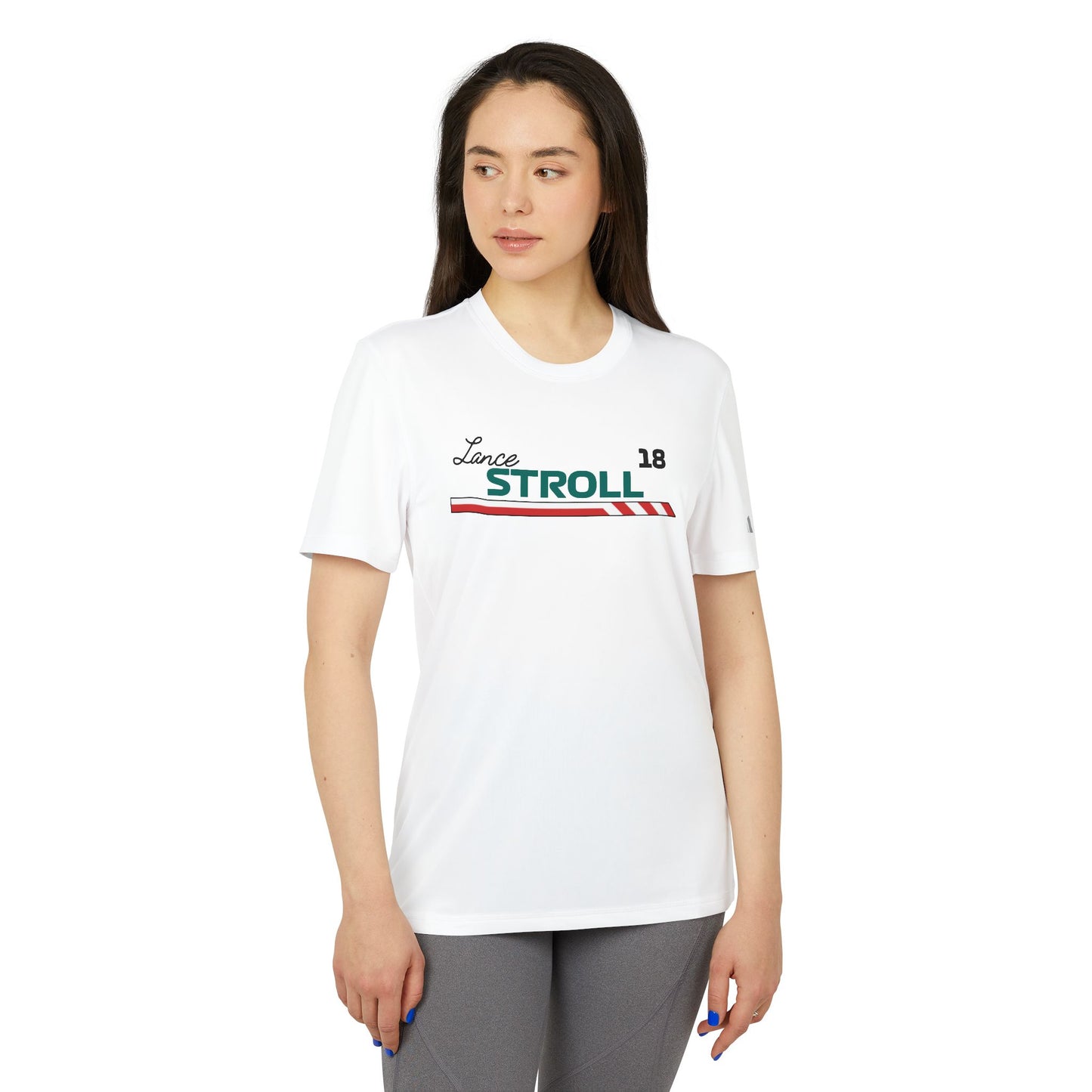 Adidas F1 Lance Stroll Unisex Jersey Tee, F1 Tee, Gift for F1, F1 Shirt, F1 merch, Formula 1 shirt, Stroll shirt, Aston Martin shirt
