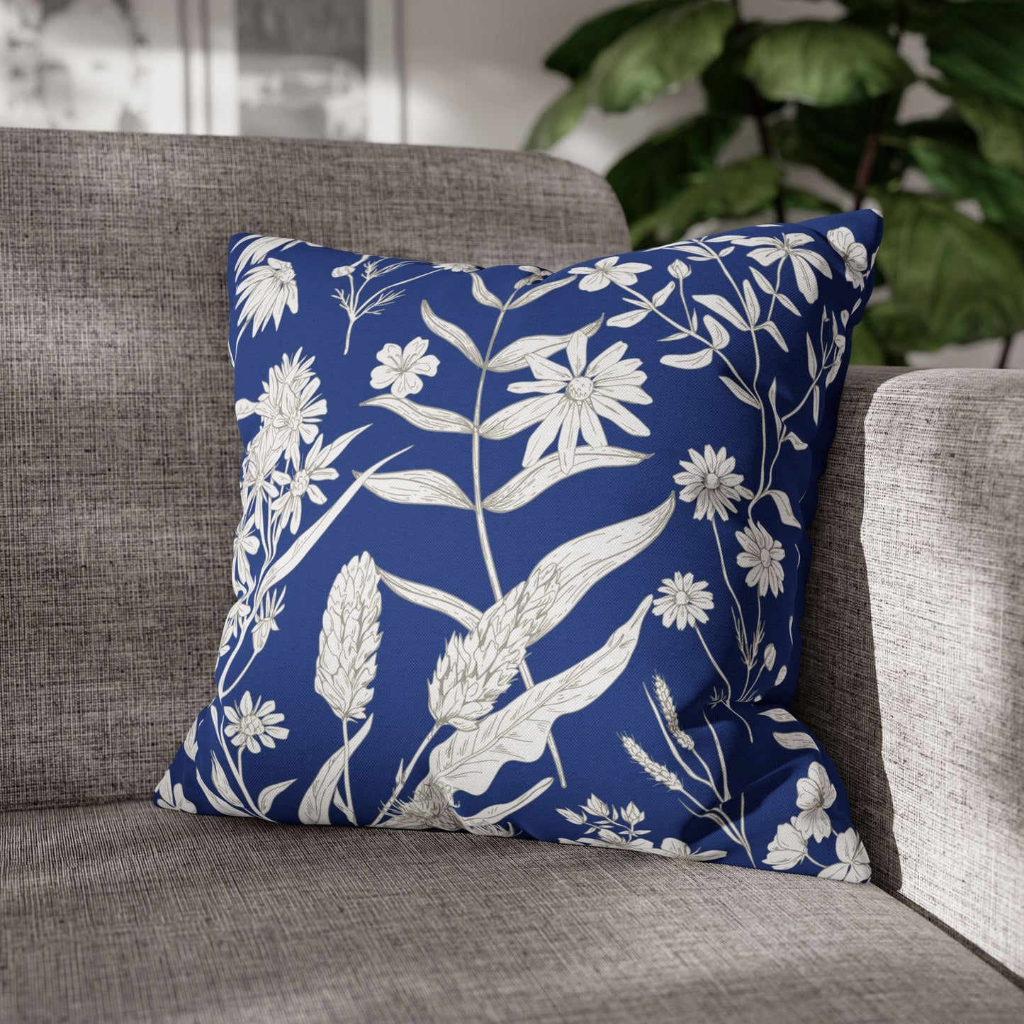 Botanical Print Pillow Cover