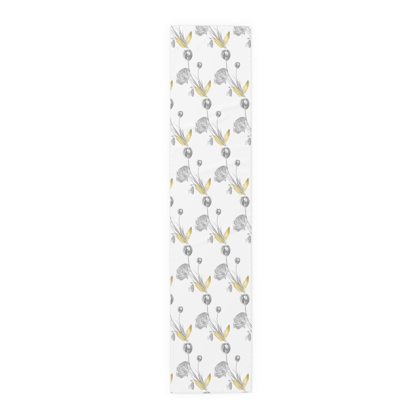 Modern Floral Table Runner