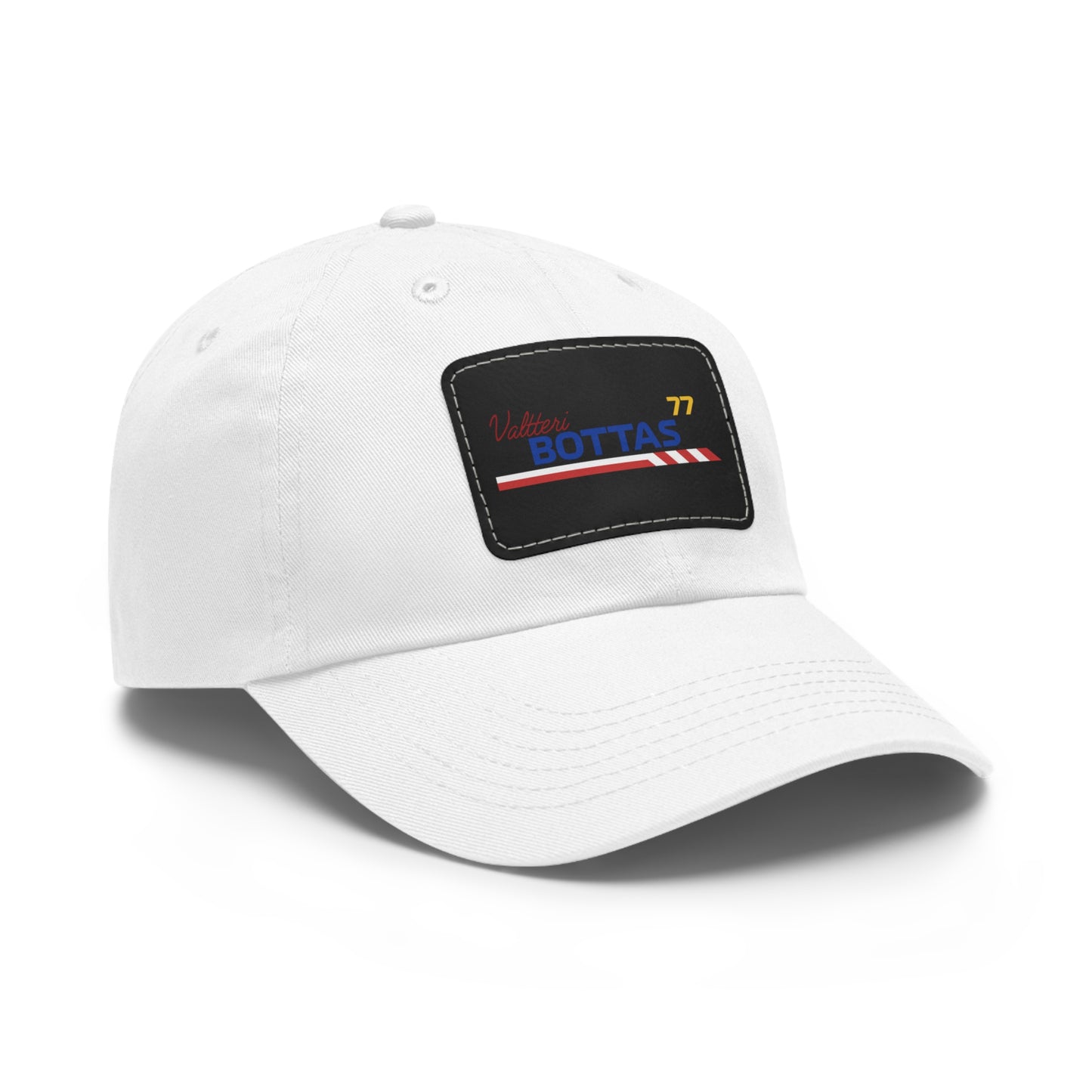 Leather Patch Dad Hat, F1 Valteri Bottas