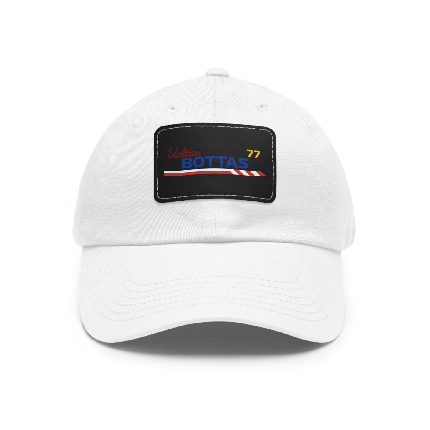 Leather Patch Dad Hat, F1 Valteri Bottas