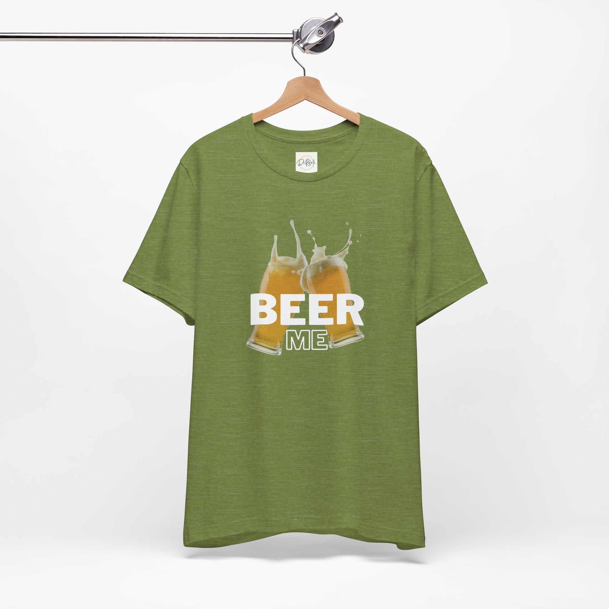 "Beer Me" Unisex Jersey Tee for Beer Lovers - DiRoMi