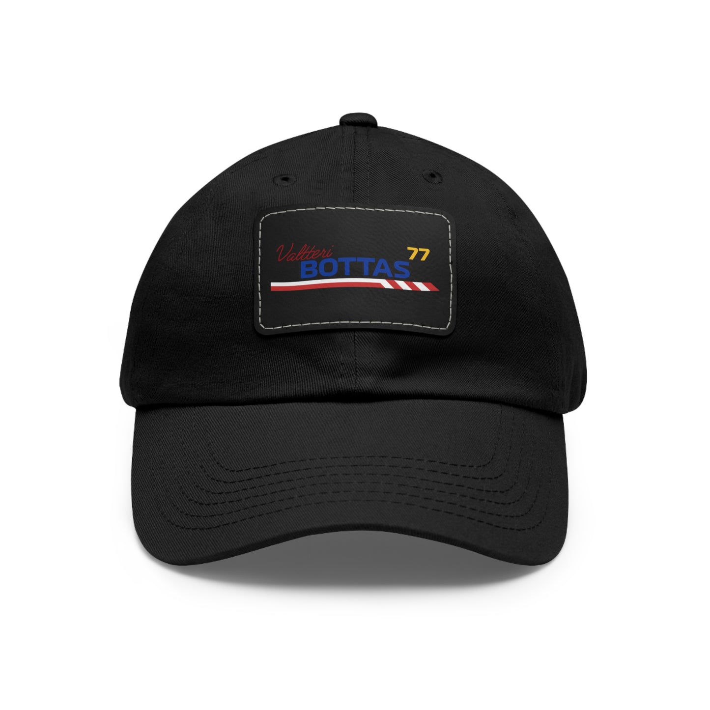 Leather Patch Dad Hat, F1 Valteri Bottas