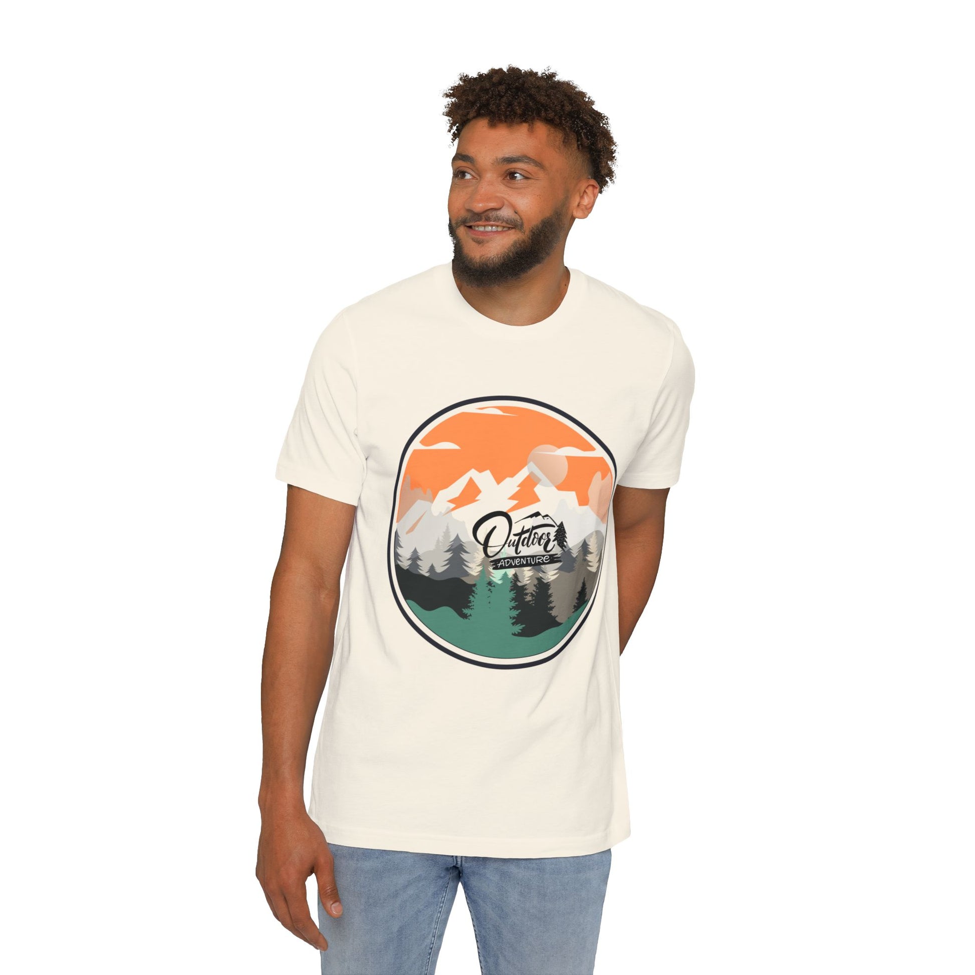 Outdoor Adventure Unisex Short-Sleeve T-Shirt - USA-Made Vintage Nature Design - DiRoMi