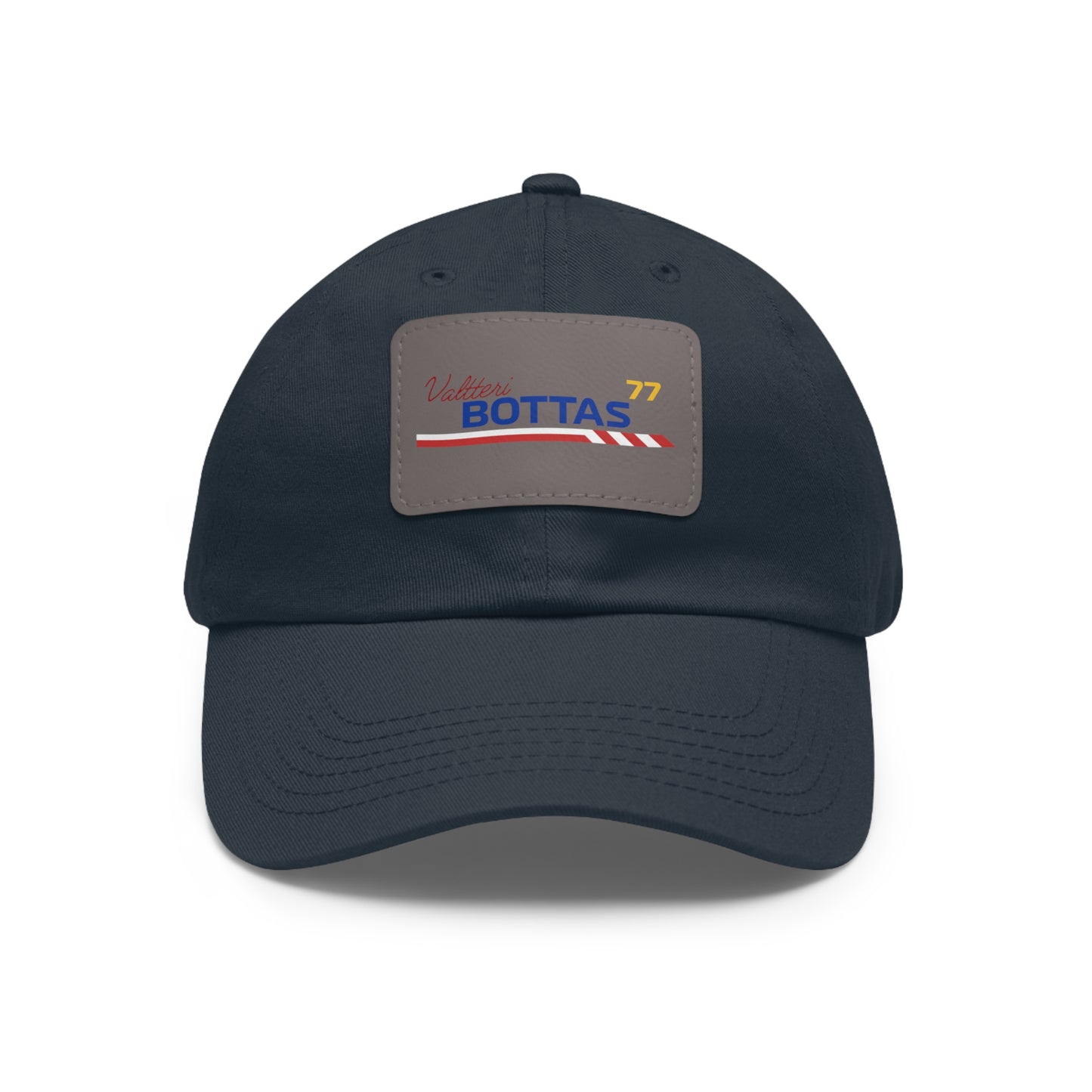 Leather Patch Dad Hat, F1 Valteri Bottas