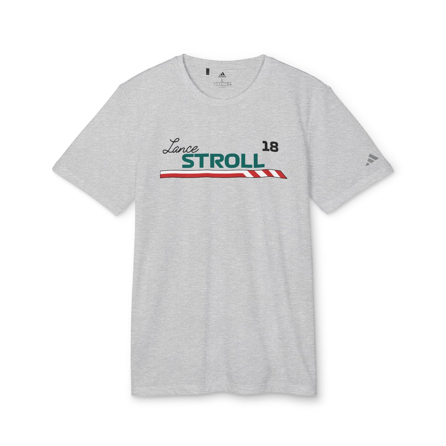 Adidas F1 Lance Stroll Unisex Jersey Tee, F1 Tee, Gift for F1, F1 Shirt, F1 merch, Formula 1 shirt, Stroll shirt, Aston Martin shirt