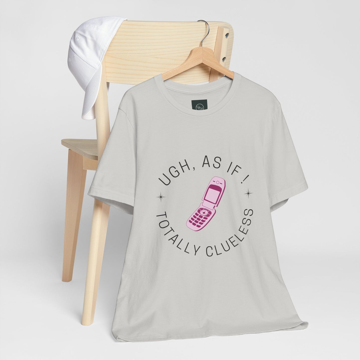 Clueless Inspired "Ugh, As If! Totally Clueless" Teen Girl T-shirt - DiRoMi