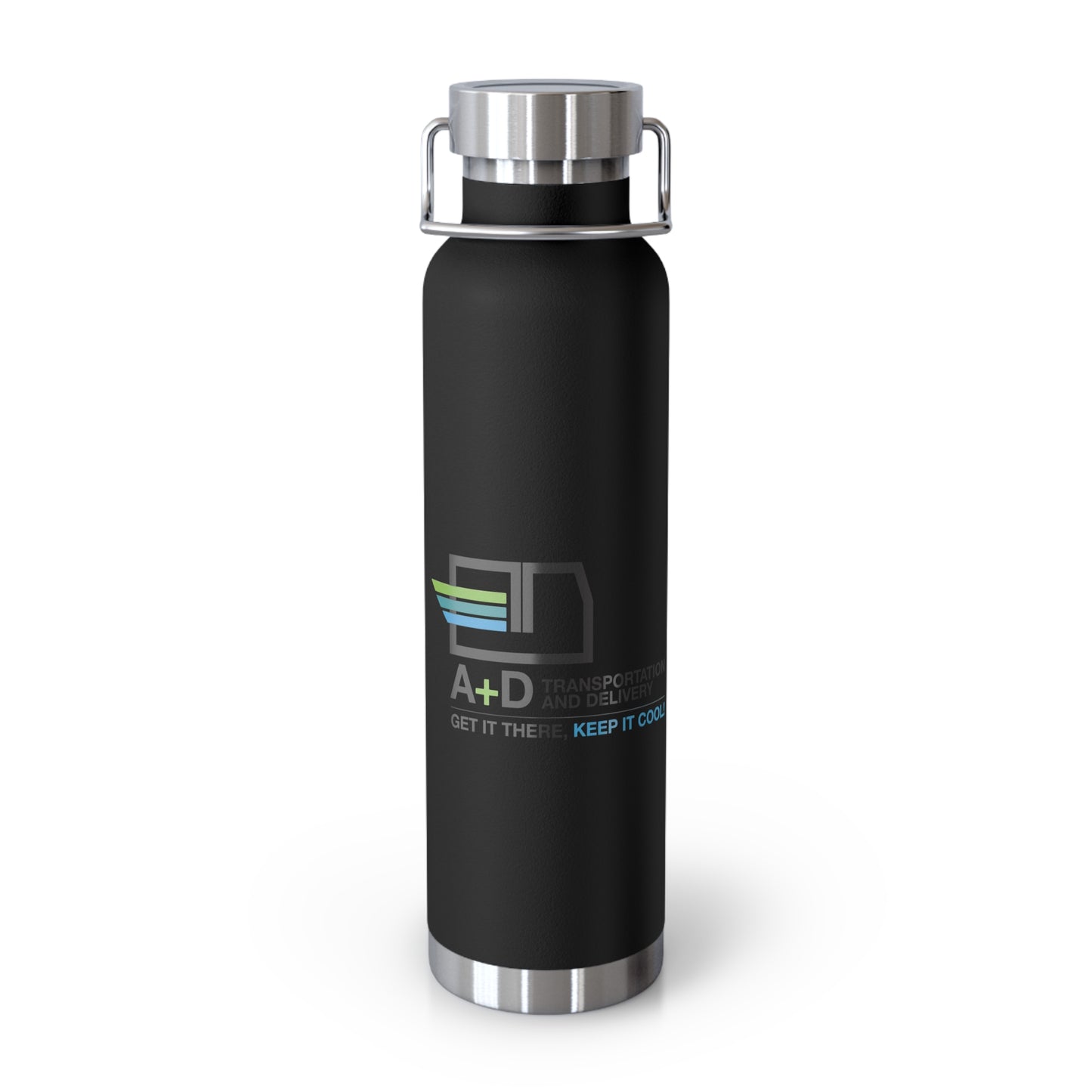 Stylish Vacuum Insulated Bottle, 22oz
