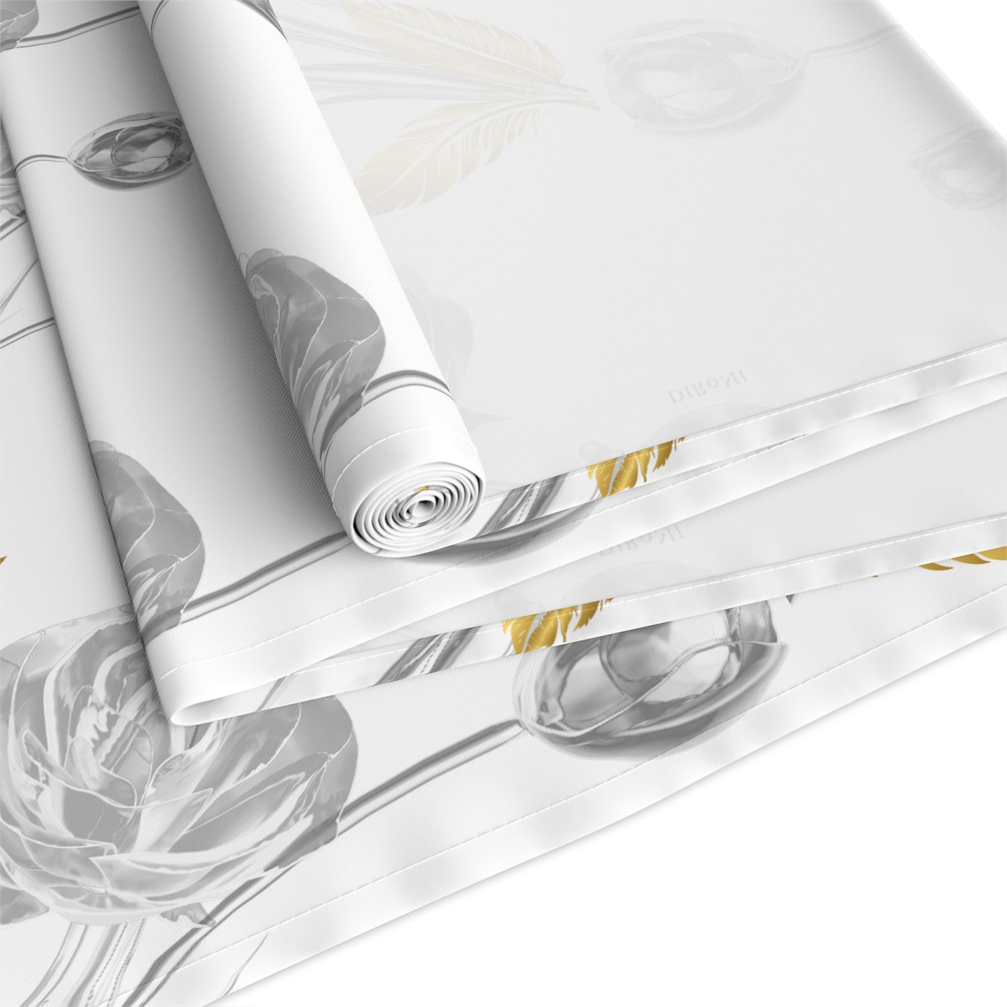 Modern Floral Table Runner