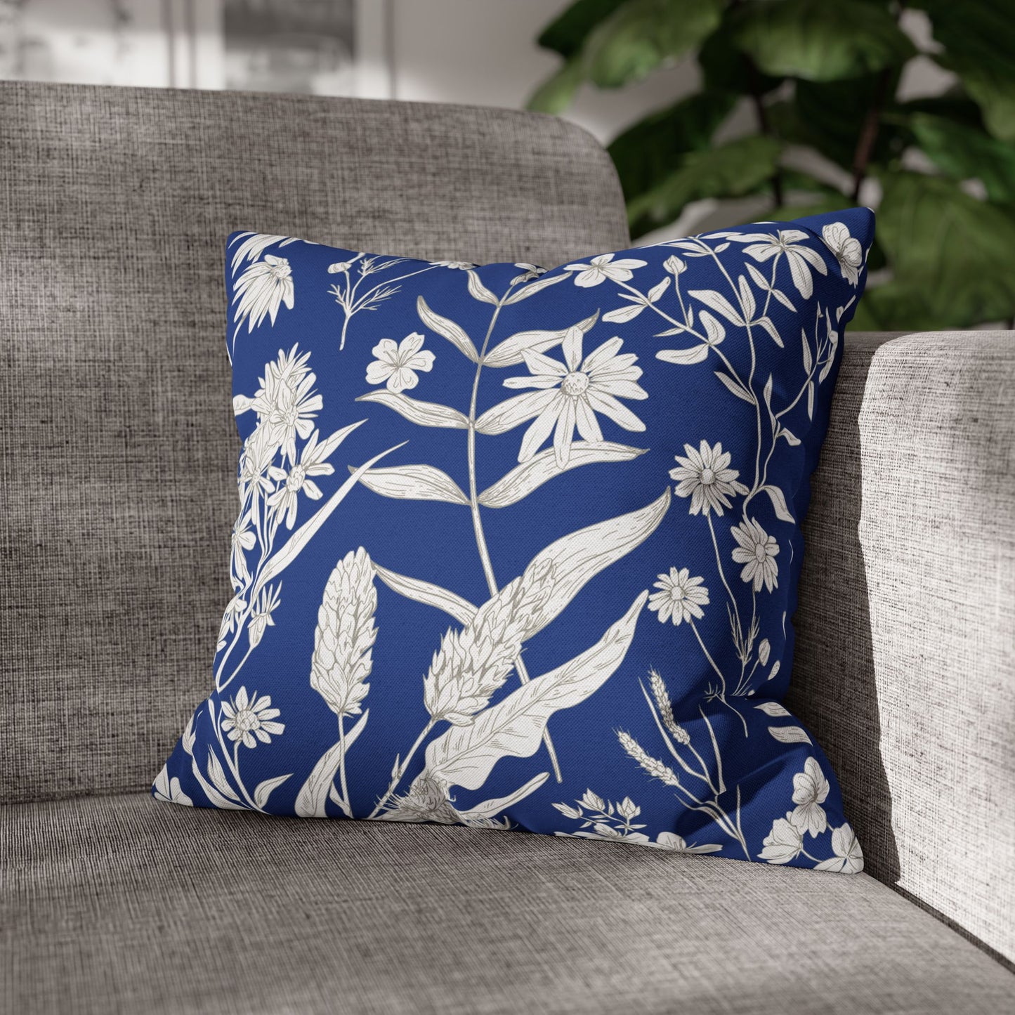 Botanical Print Pillow Cover