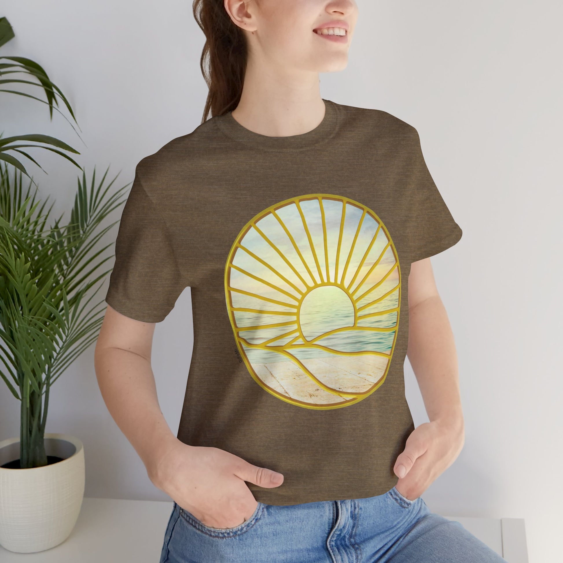 Sunrise Unisex Tee - Perfect for Days of Relaxation : Spring & Summer - DiRoMi