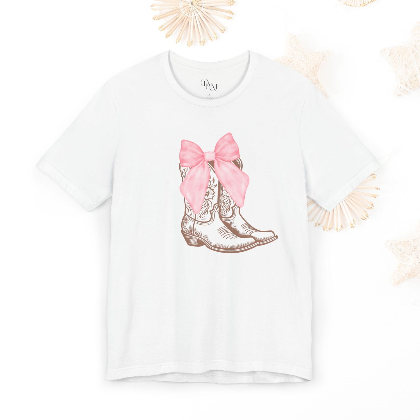 Cowgirl Boots Tee with Bow