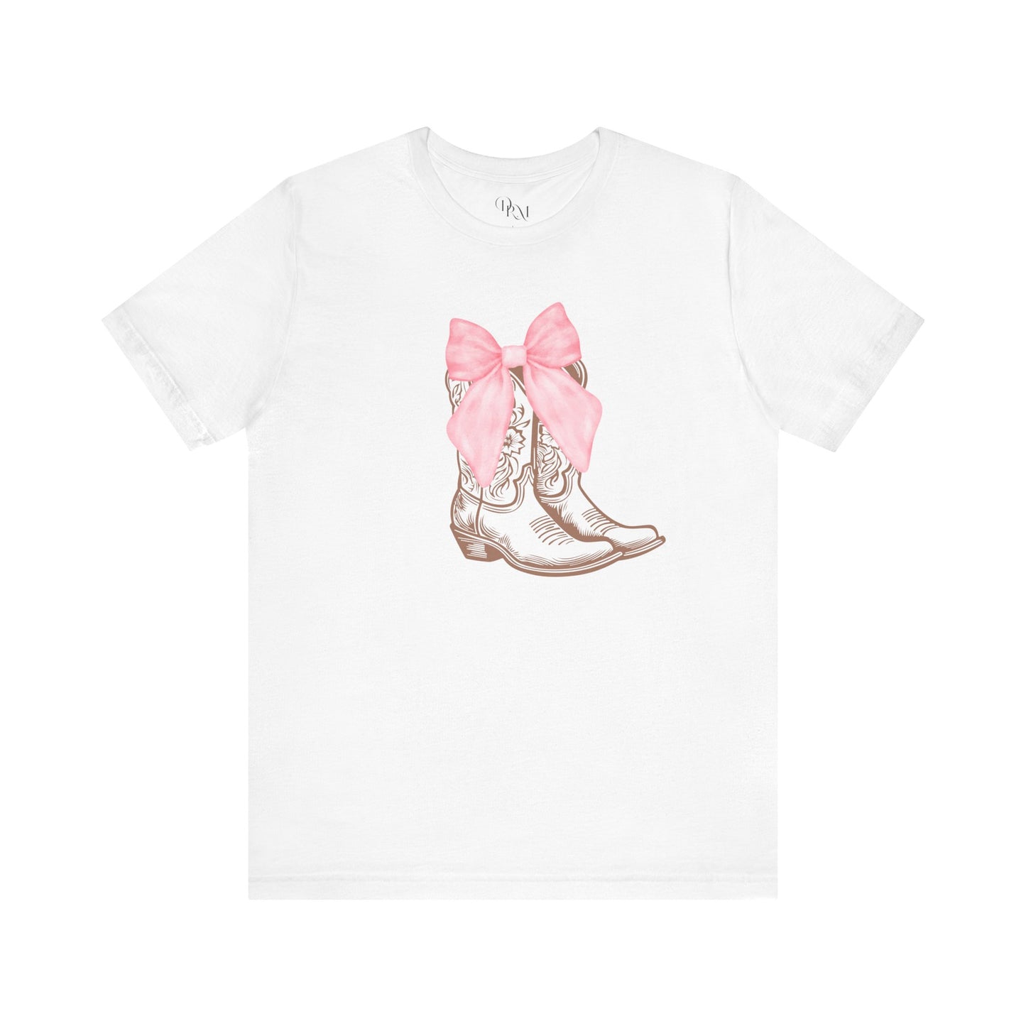 Cowgirl Boots Tee with Bow