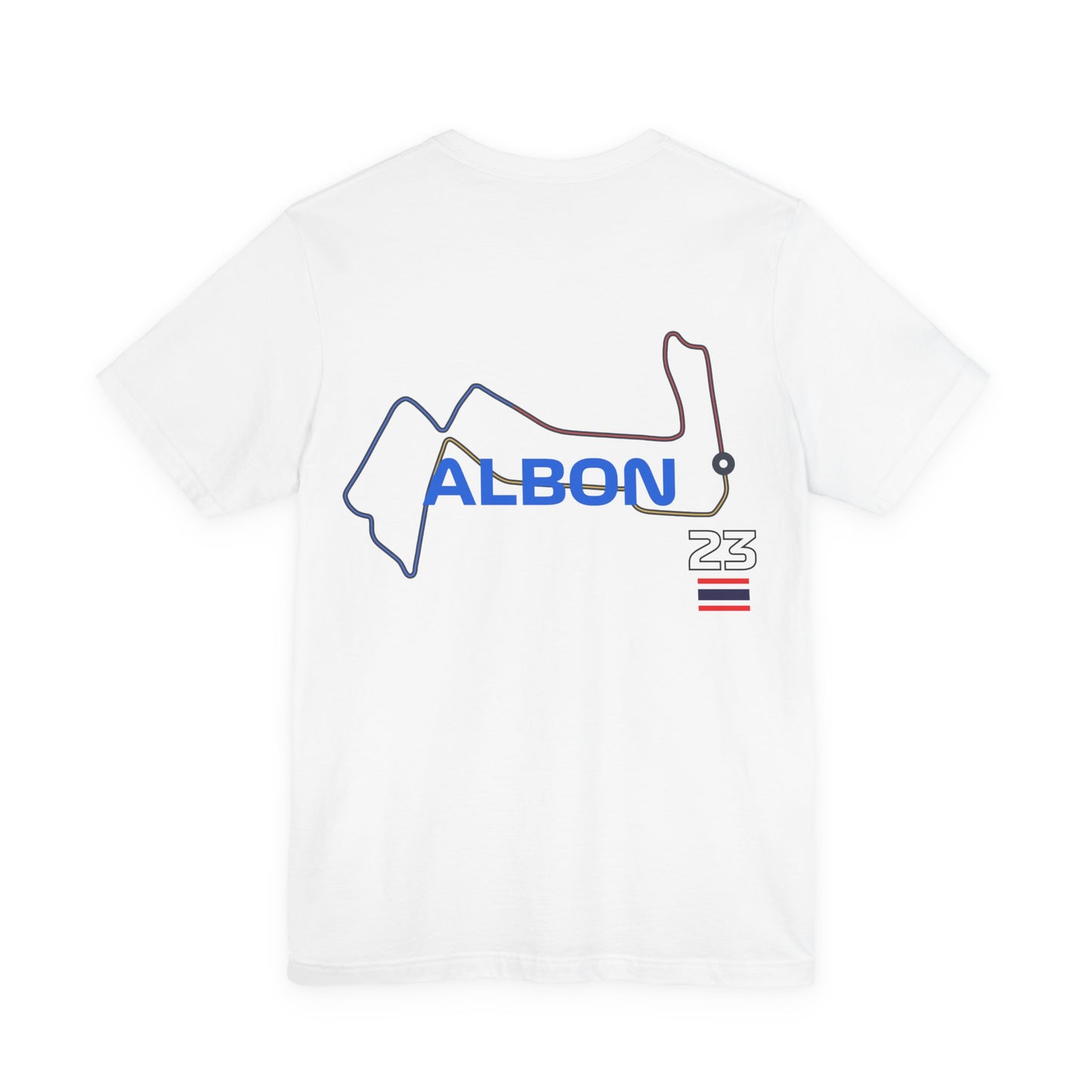 F1 ALBON 23 back Design