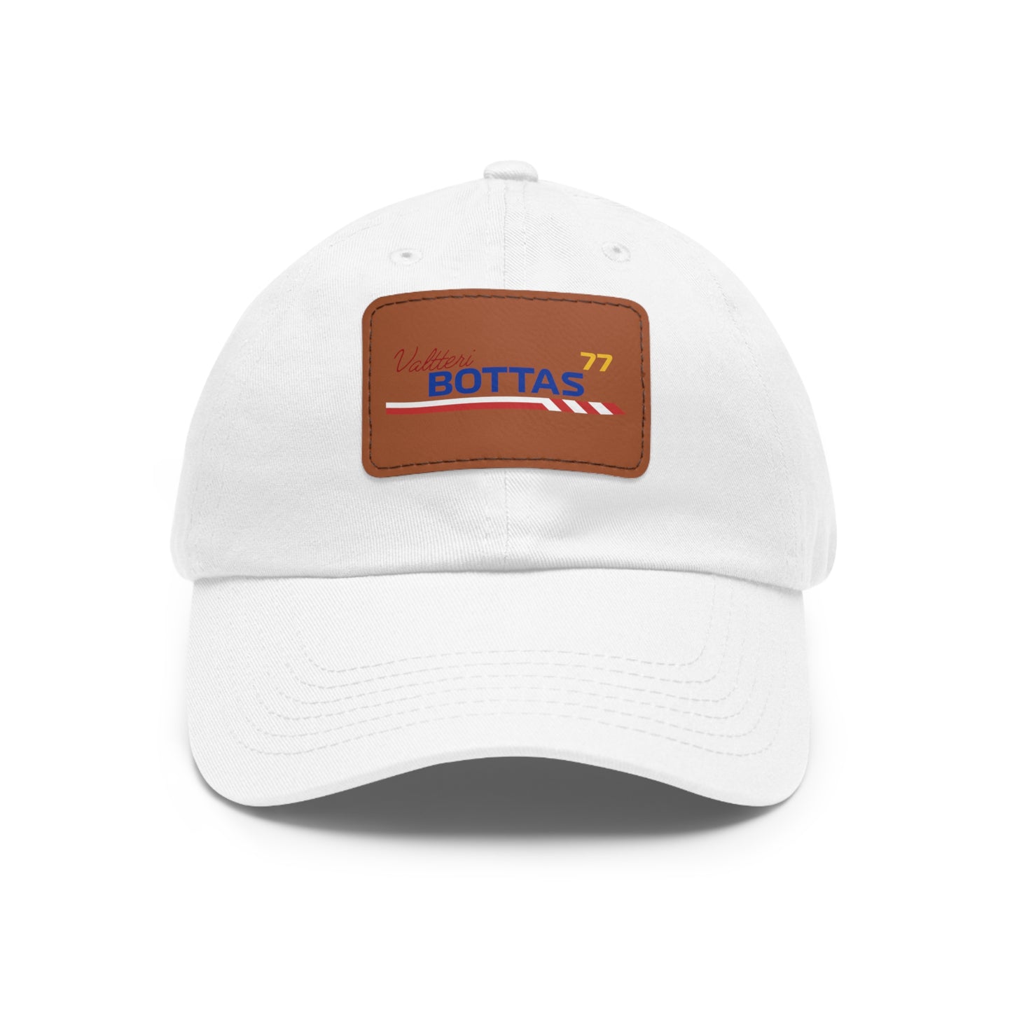 Leather Patch Dad Hat, F1 Valteri Bottas