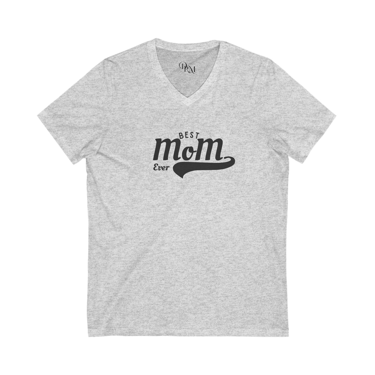 Best Mom Ever V-Neck Tee, Gifts for Moms, Mother's Day Shirt, Unisex Casual Wear, Birthday Gift, Family Celebration Apparel, mother's day - DiRoMi