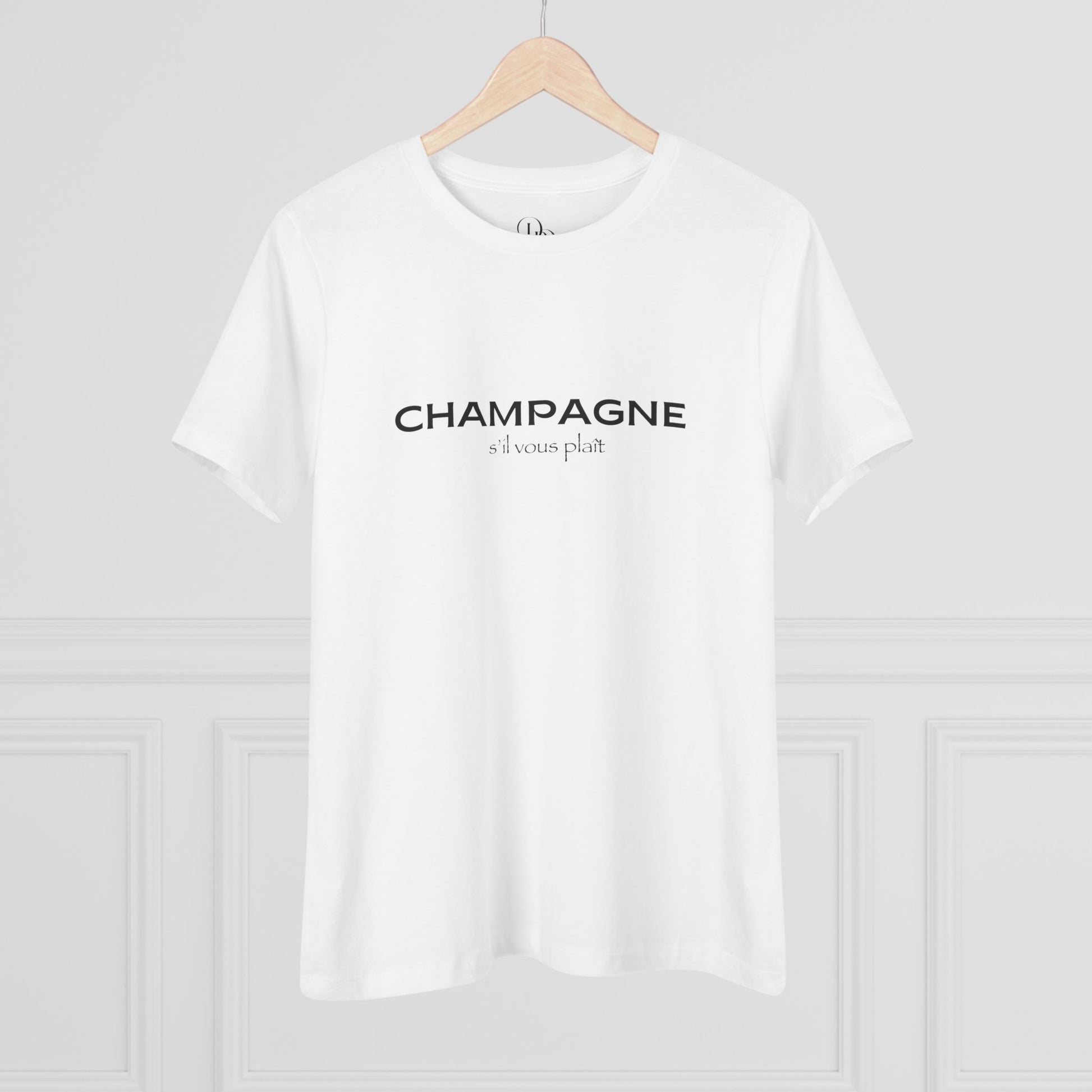 Champagne Vibes Women's Cotton Tee - Perfect for Parties & Celebrations - DiRoMi