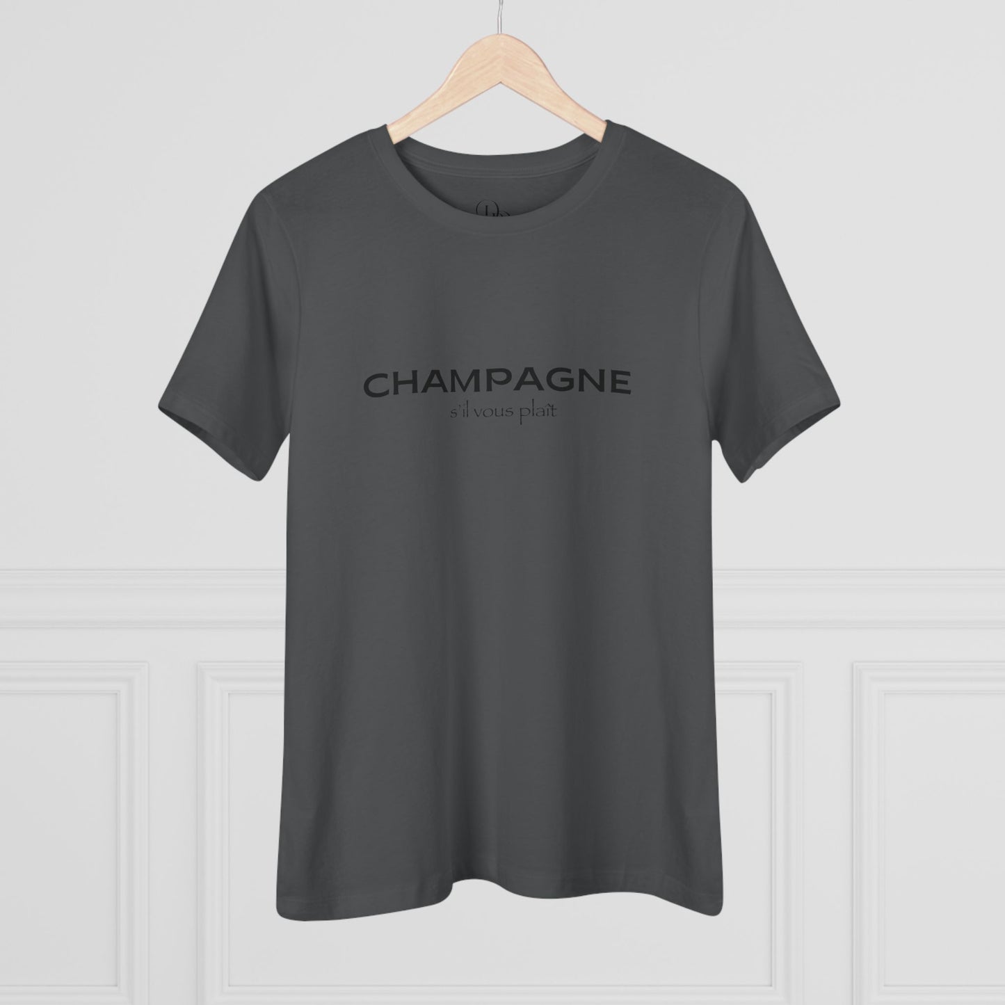 Champagne Vibes Women's Cotton Tee - Perfect for Parties & Celebrations - DiRoMi