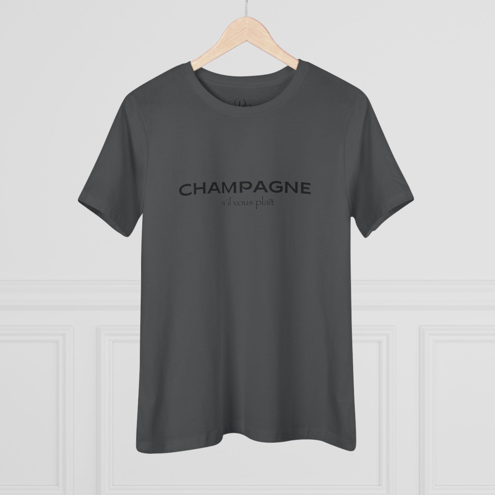 Champagne Vibes Women's Cotton Tee - Perfect for Parties & Celebrations - DiRoMi