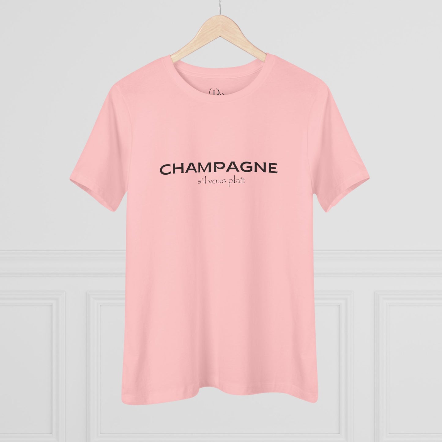 Champagne Vibes Women's Cotton Tee - Perfect for Parties & Celebrations - DiRoMi