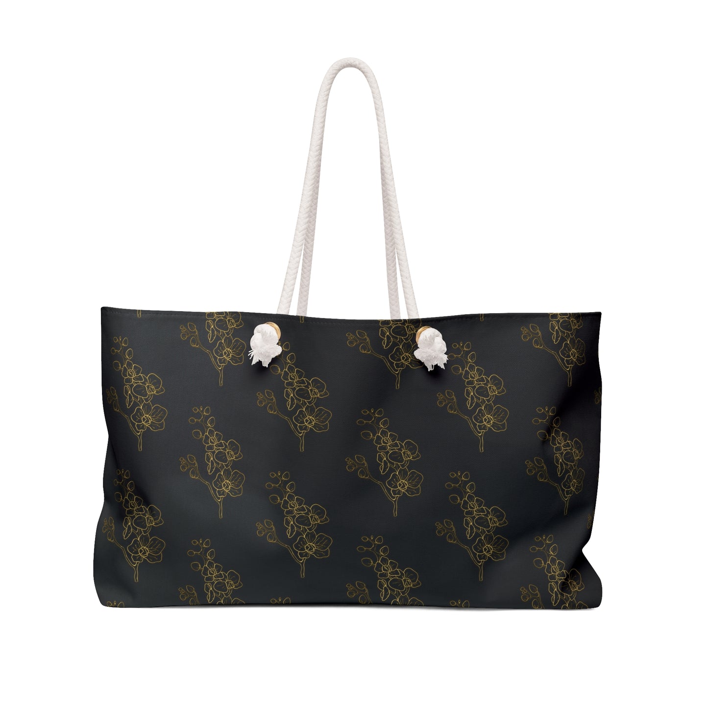 Chic Elegant Floral Weekender Bag