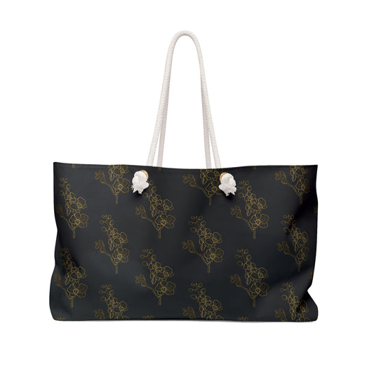 Chic Elegant Floral Weekender Bag
