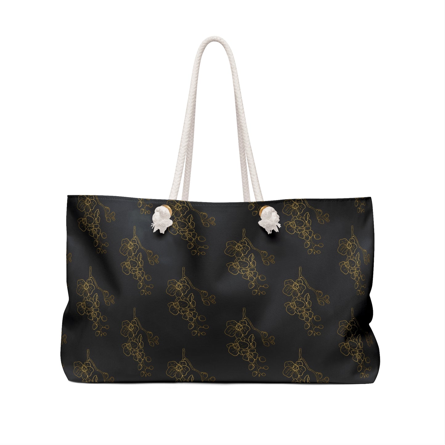 Chic Elegant Floral Weekender Bag
