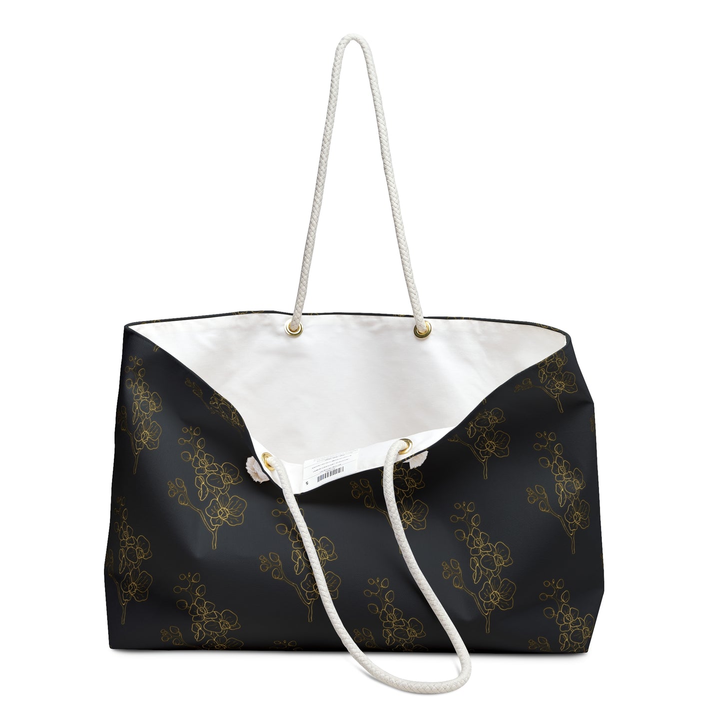 Chic Elegant Floral Weekender Bag