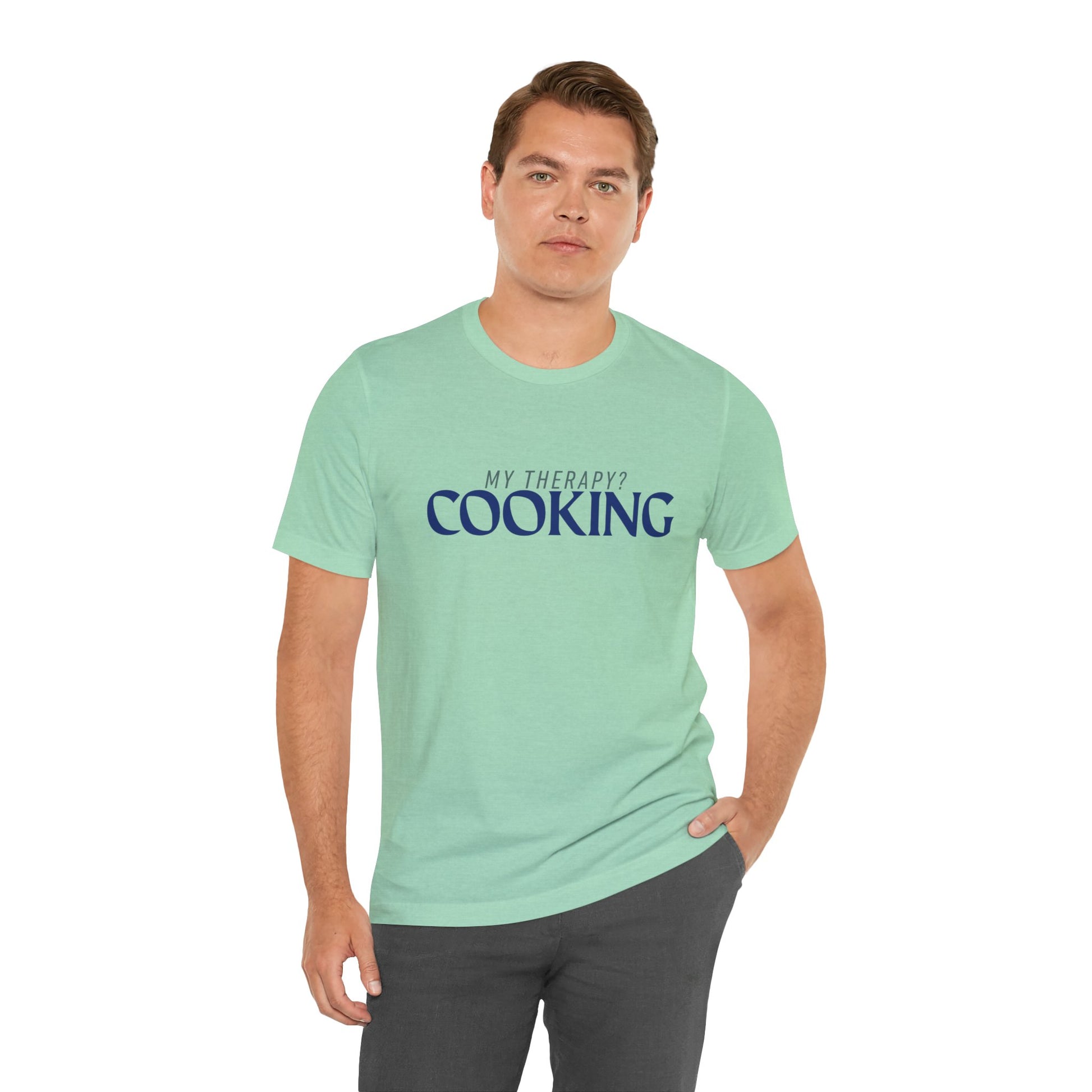 Cooking Therapy Unisex Jersey Tee - DiRoMi