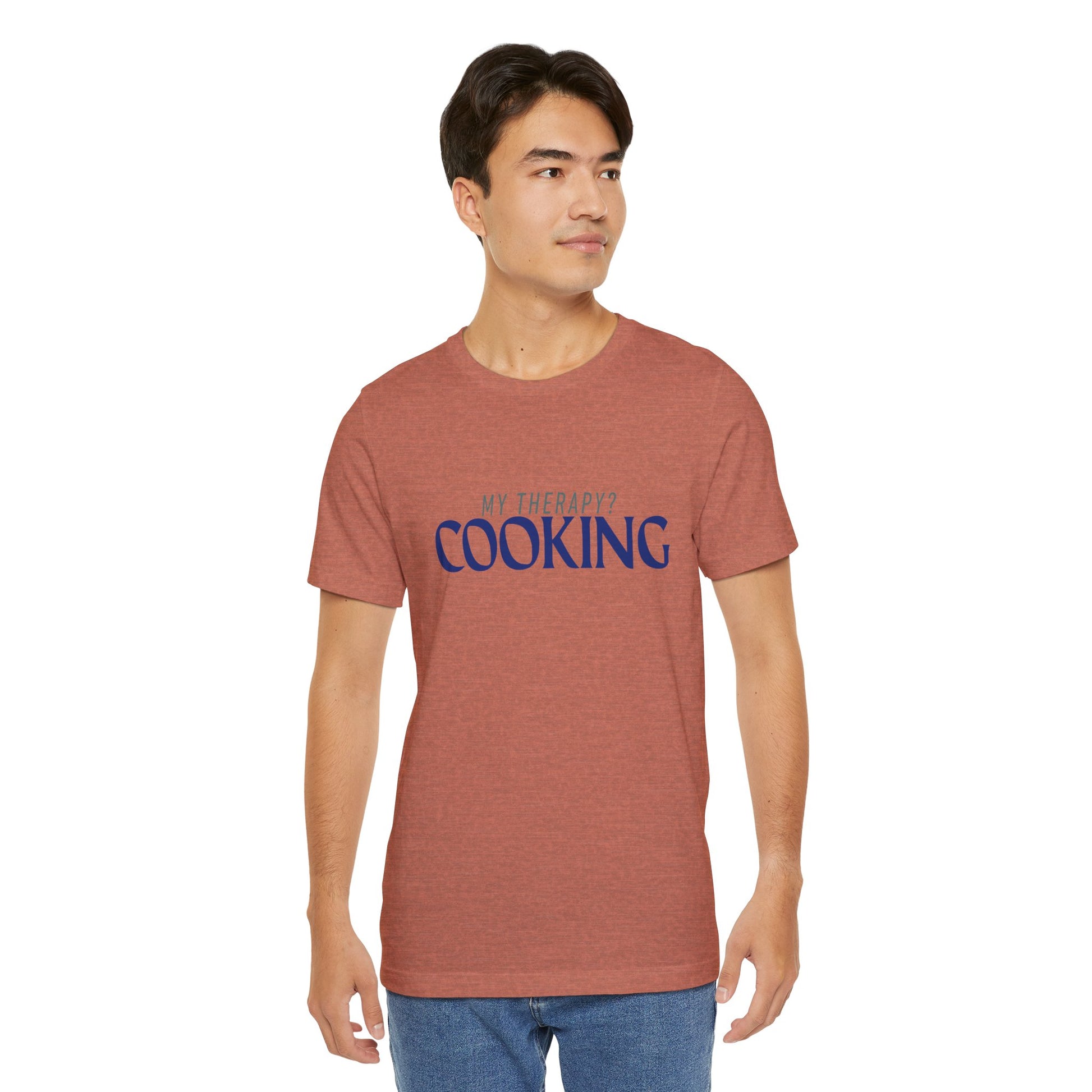 Cooking Therapy Unisex Jersey Tee - DiRoMi