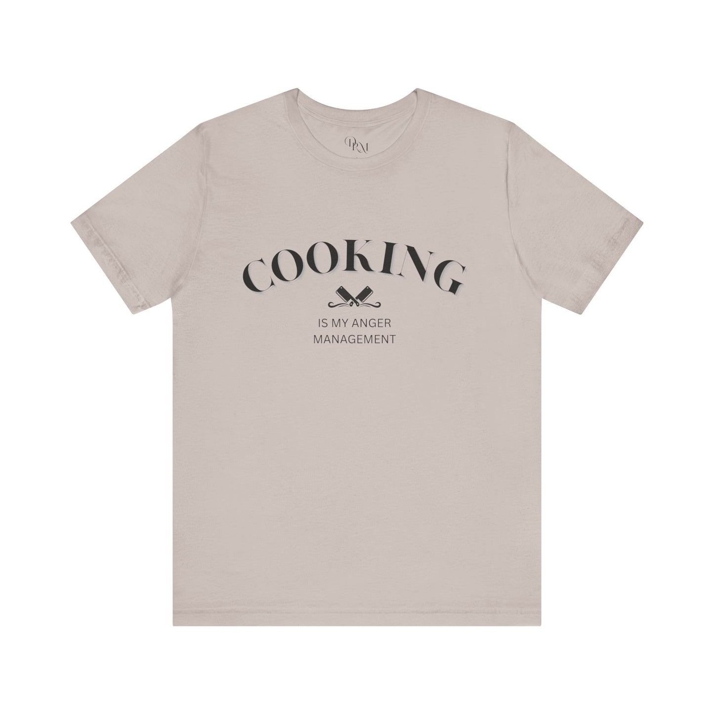 Cooking is My Anger Management Unisex Tee - DiRoMi