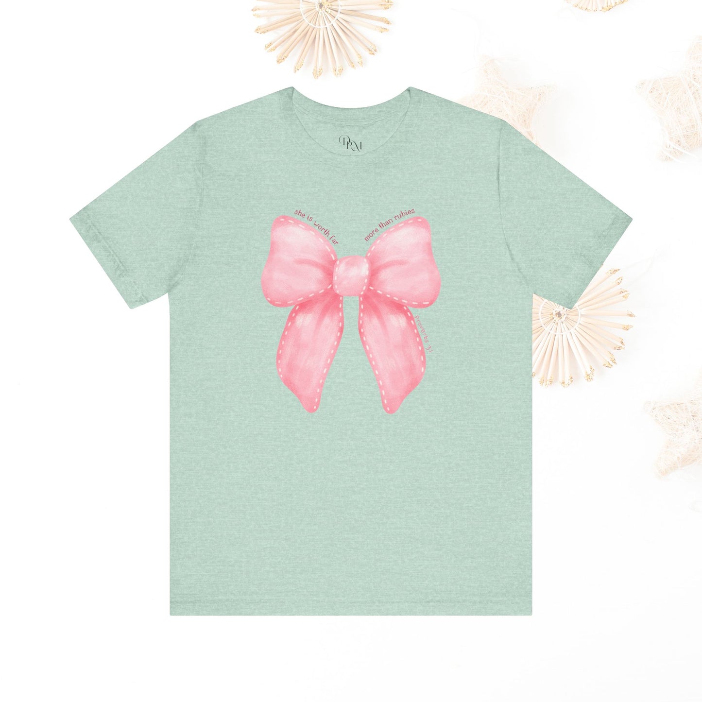 Coquette Pink Bow Tee, Coquette T Shirt, Messy Coquette, - DiRoMi