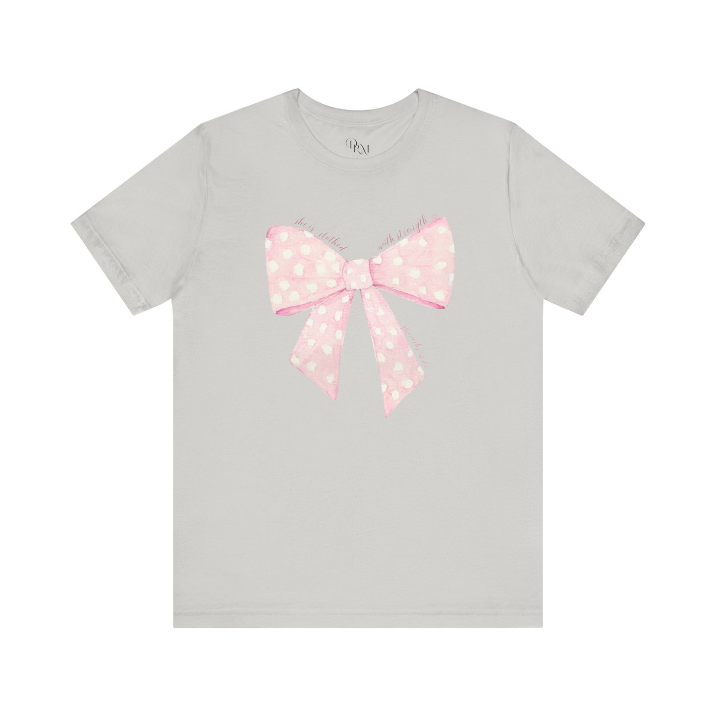 Coquette Polka Dot Bow Tee for Women, Coquette shirt - DiRoMi