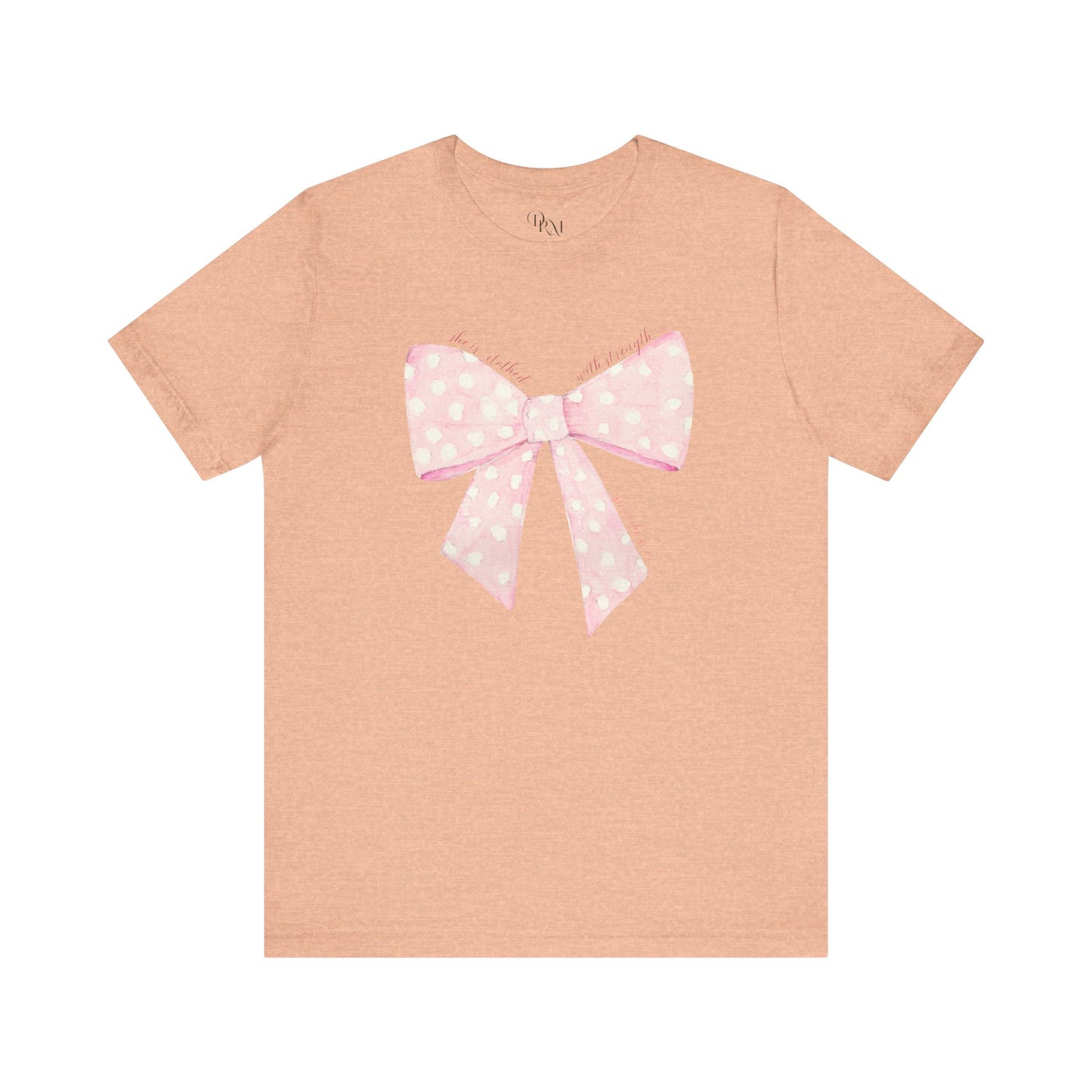 Coquette Polka Dot Bow Tee for Women, Coquette shirt - DiRoMi