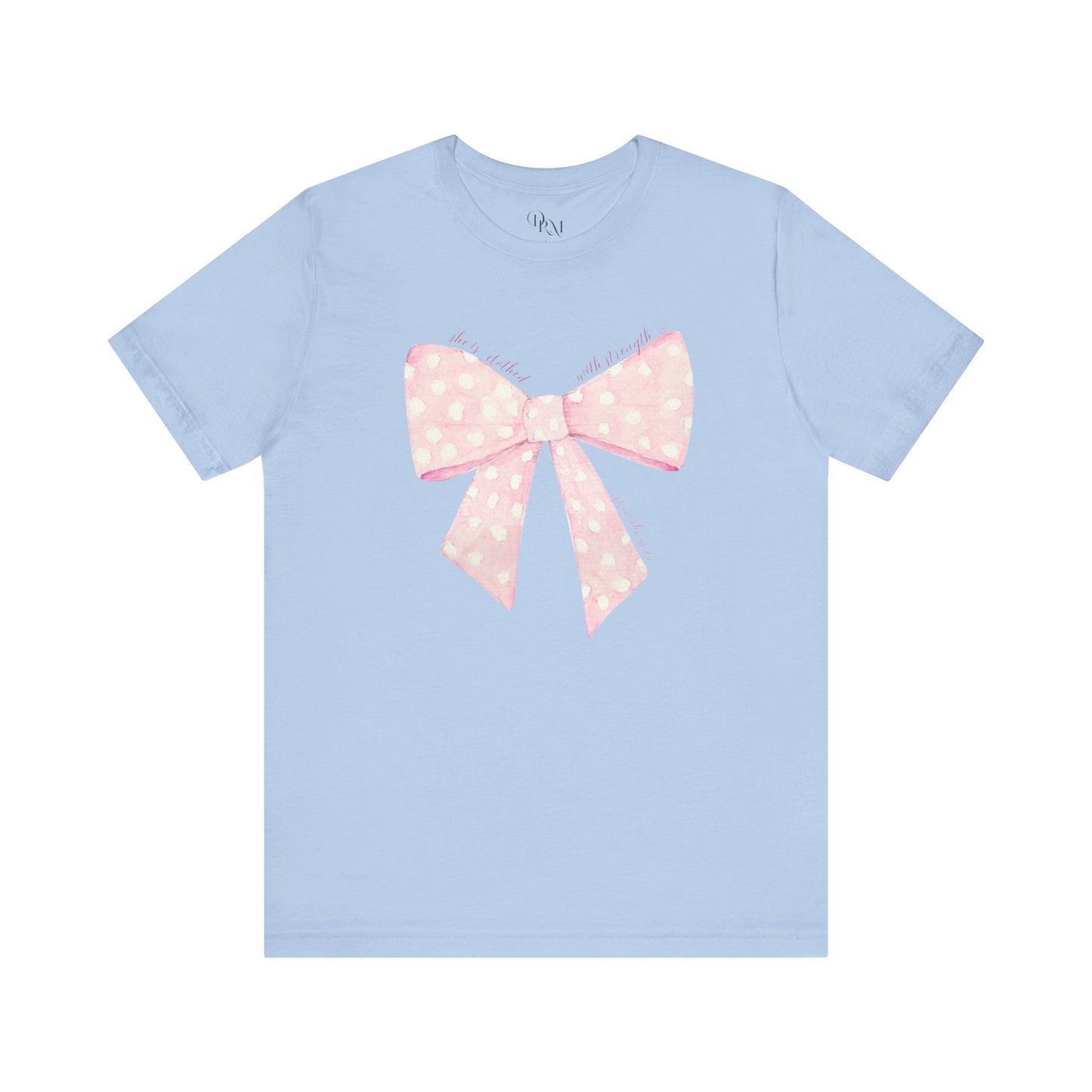 Coquette Polka Dot Bow Tee for Women, Coquette shirt - DiRoMi