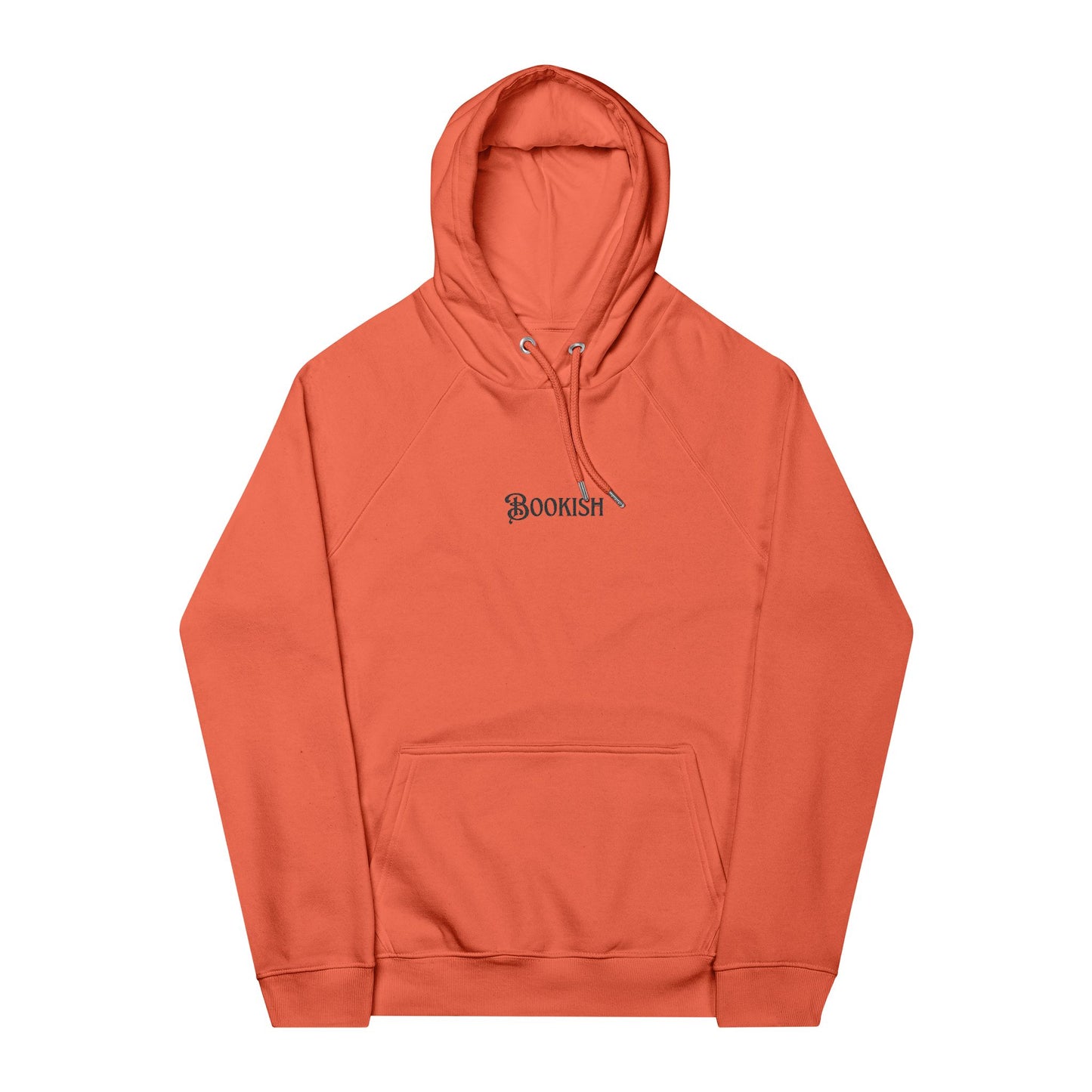Eco-Friendly Unisex Hoodie with 'Bookish' Embroidery | Cozy & Stylish - DiRoMi
