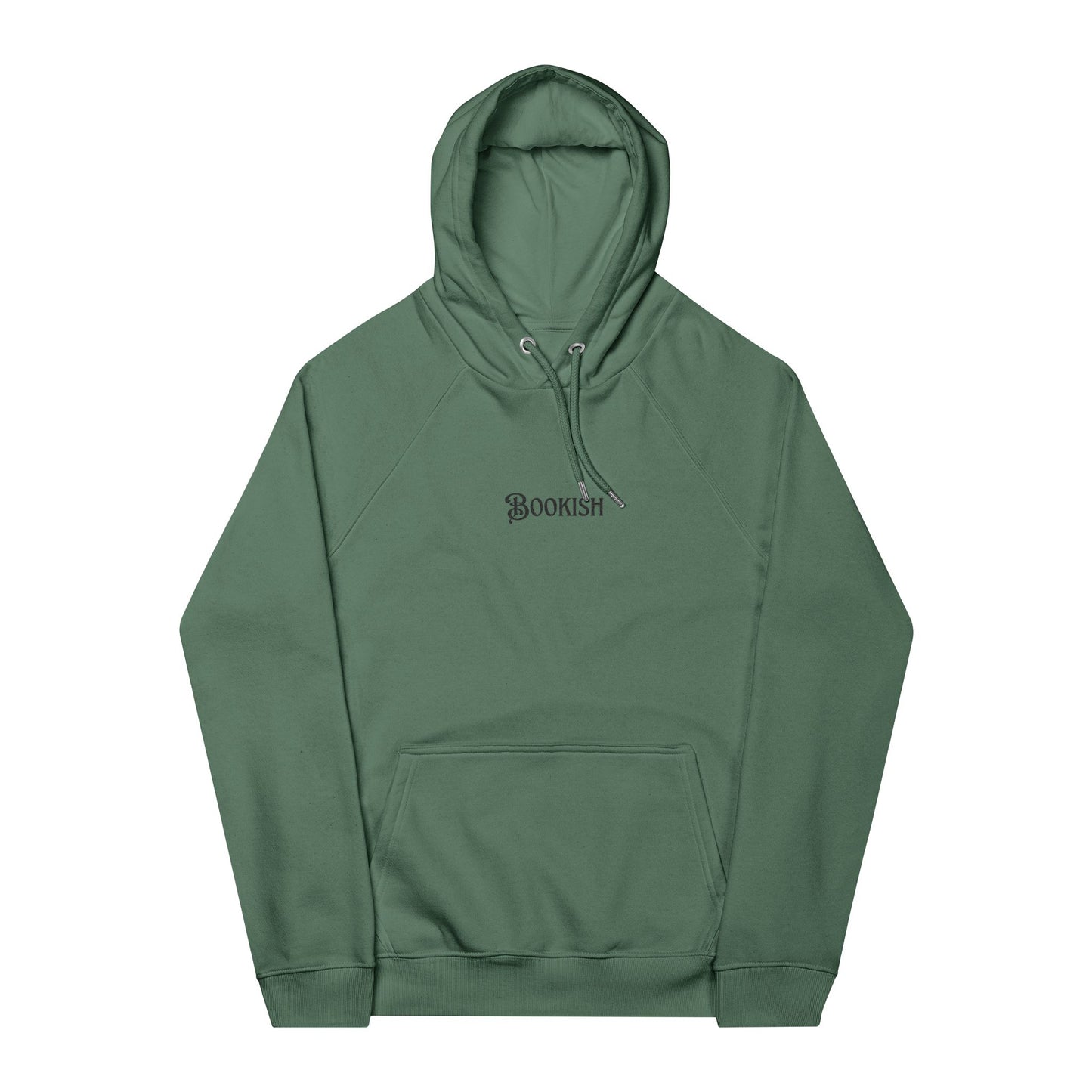 Eco-Friendly Unisex Hoodie with 'Bookish' Embroidery | Cozy & Stylish - DiRoMi