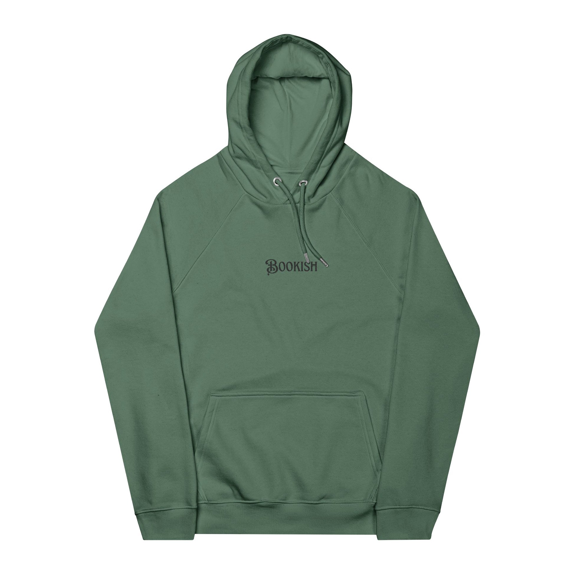 Eco-Friendly Unisex Hoodie with 'Bookish' Embroidery | Cozy & Stylish - DiRoMi