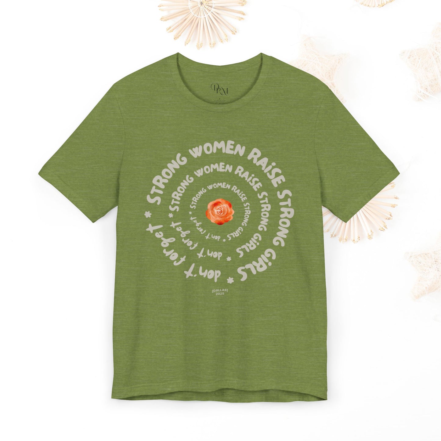 Empowering Women Tee - Strong Women Raise Strong Girls Graphic Tee, Feminist Gift, Inspirational Shirt, Mother's day gift,Gift for Her, moms - DiRoMi