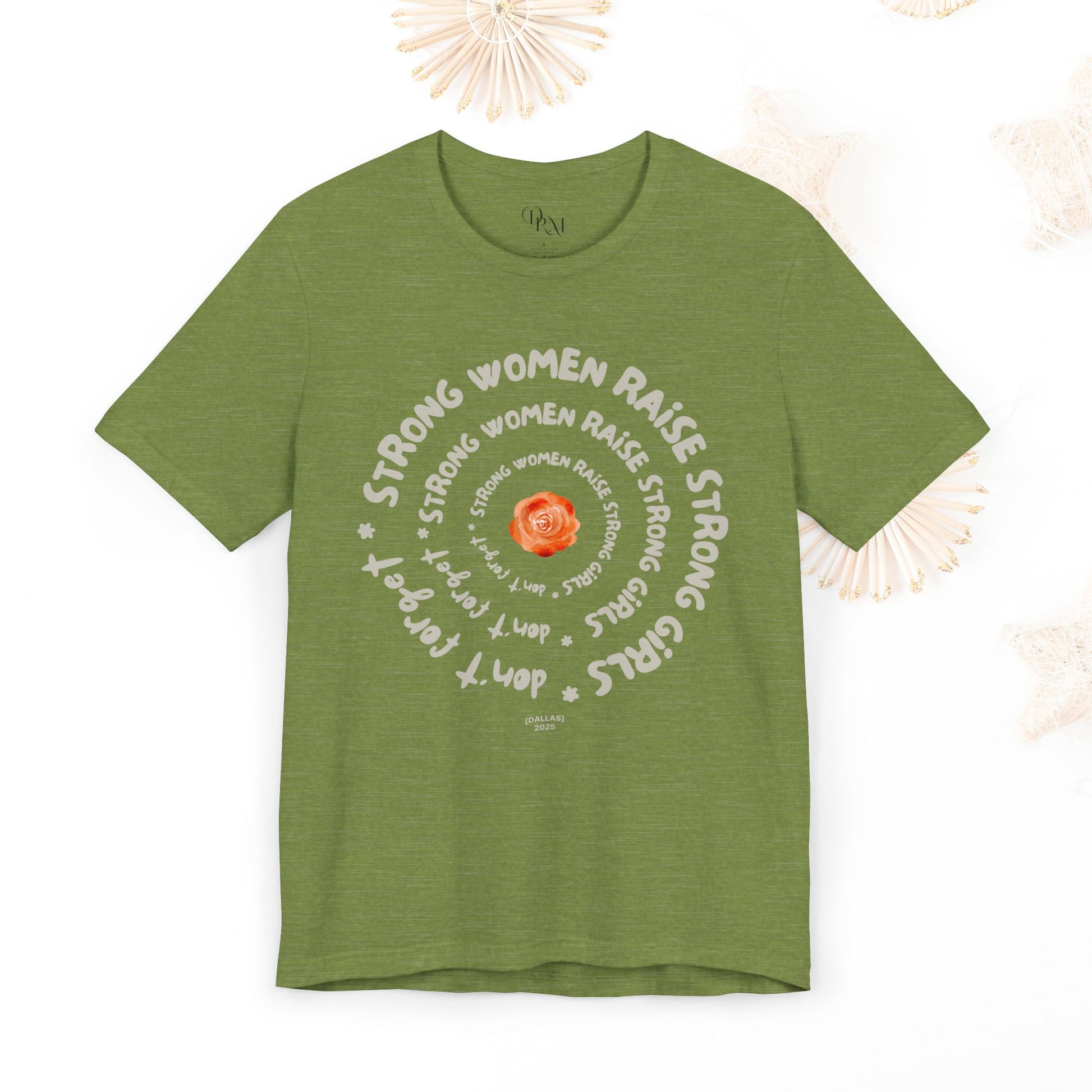 Empowering Women Tee - Strong Women Raise Strong Girls Graphic Tee, Feminist Gift, Inspirational Shirt, Mother's day gift,Gift for Her, moms - DiRoMi