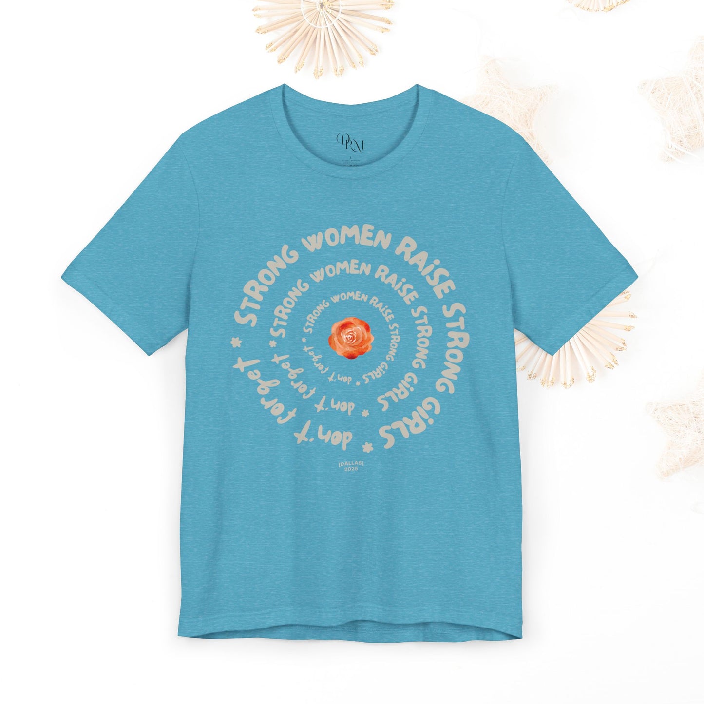 Empowering Women Tee - Strong Women Raise Strong Girls Graphic Tee, Feminist Gift, Inspirational Shirt, Mother's day gift,Gift for Her, moms - DiRoMi